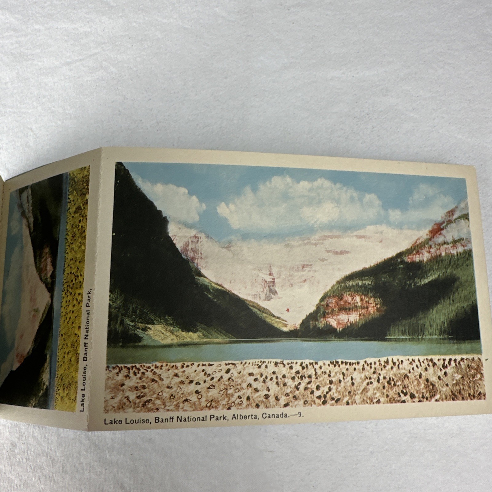 Vintage PECO Banff National Park Miniature View Album 1930s Post Cards Set of 10