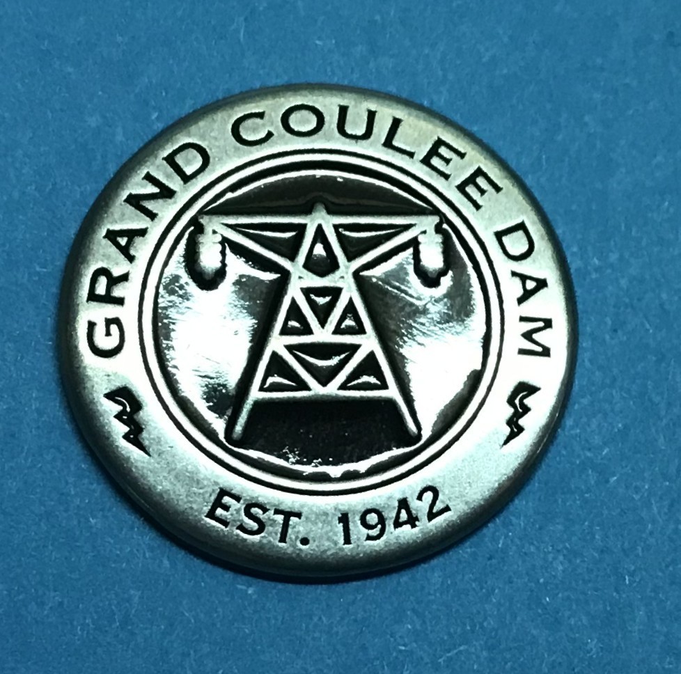 Grand Coulee Dam, WA, Collectible Token