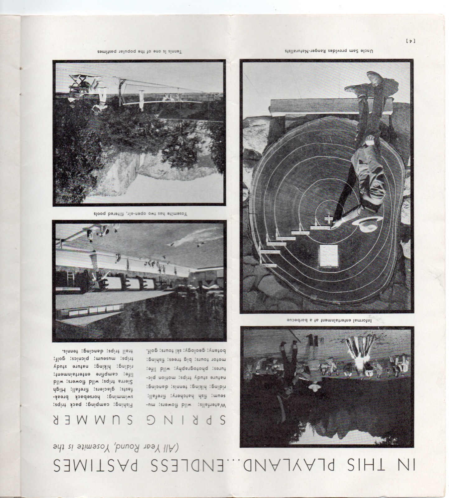 1932 Yosemite Promotional Brochure ” Yosemite and it’s Big Trees “