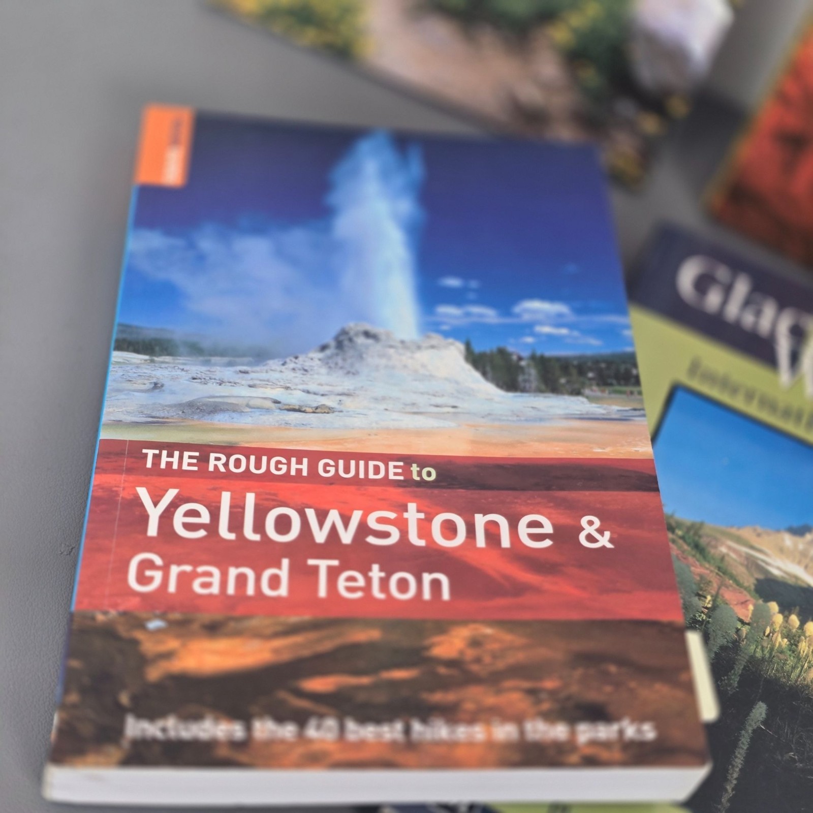 Set Of 4 National Park Hiking Guides Grand Teton Zion & Bryce Canyon Yellowstone