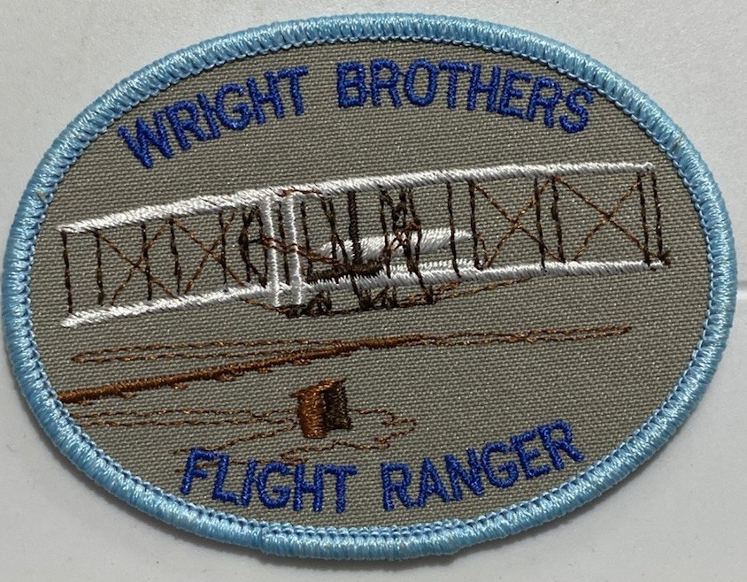 Wright Brothers National Memorial North Carolina Flight Ranger Souvenir Patch