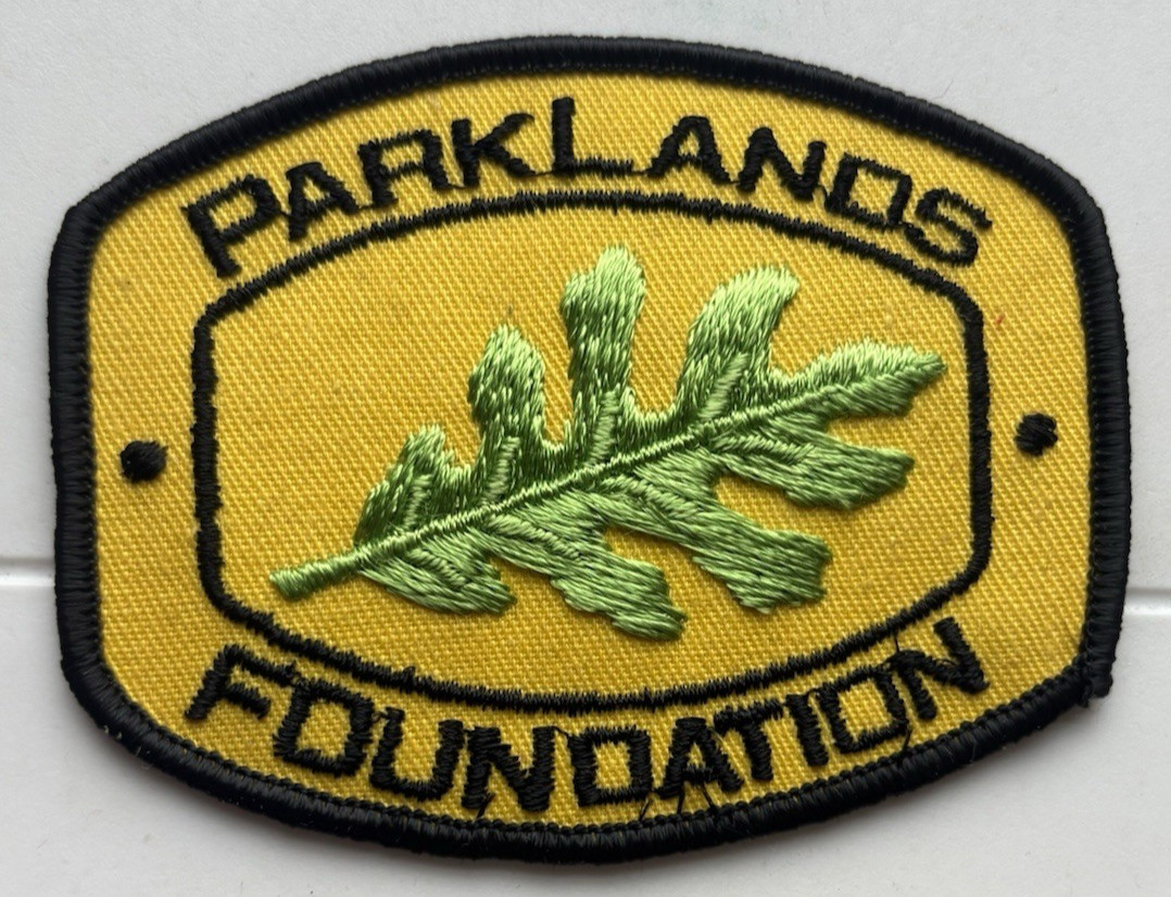 Vintage ParkLands Foundation Illinois Outdoors Conservation Sew-on Patch Badge