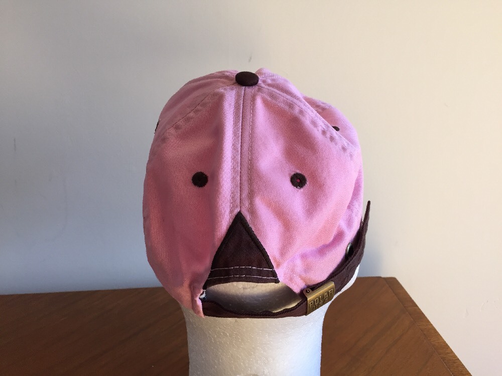 Crater Lake National Park Oregon Baseball Cap Pink/Brown Adjustable