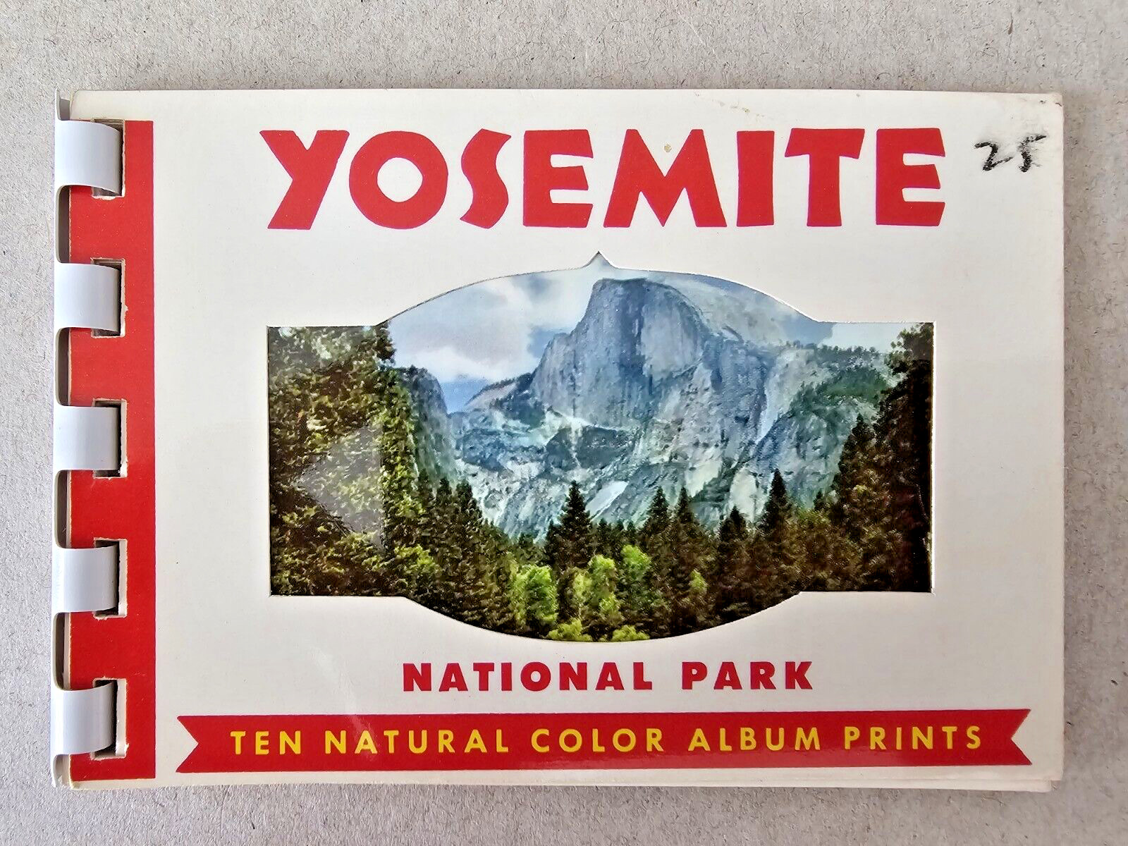 YOSEMITE NATIONAL PARK 10 Natural Color Album Prints Small – 1953 VINTAGE RARE