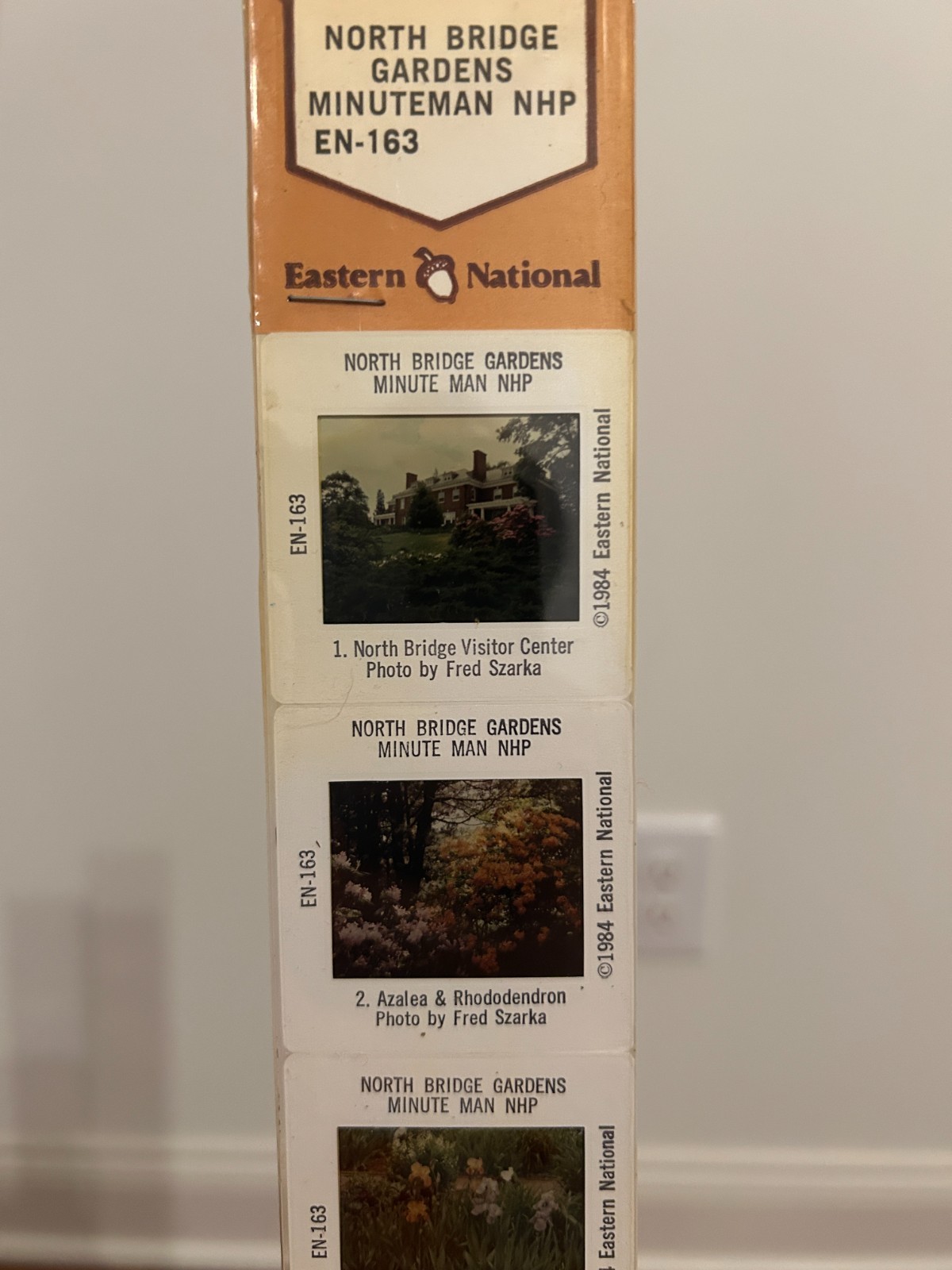 (3) {1980s} “MINUTE MAN NATIONAL HISTORICAL PARK” Photo Slide Set Lot, SEALED!
