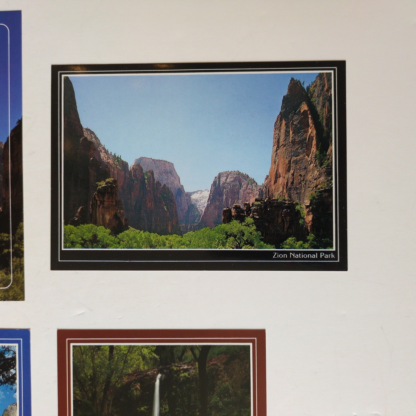 Vtg 80s Zion National Park Postcards Nature Mountains Set of 6 National Parks