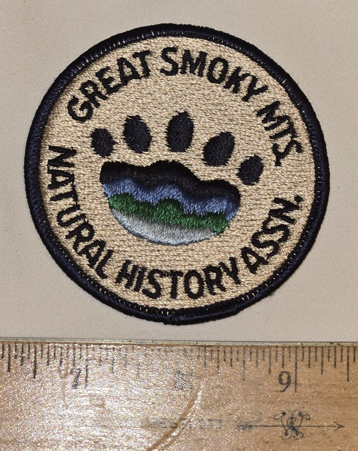 Great Smoky Mountains National Park small patch and medallion travel souvenir