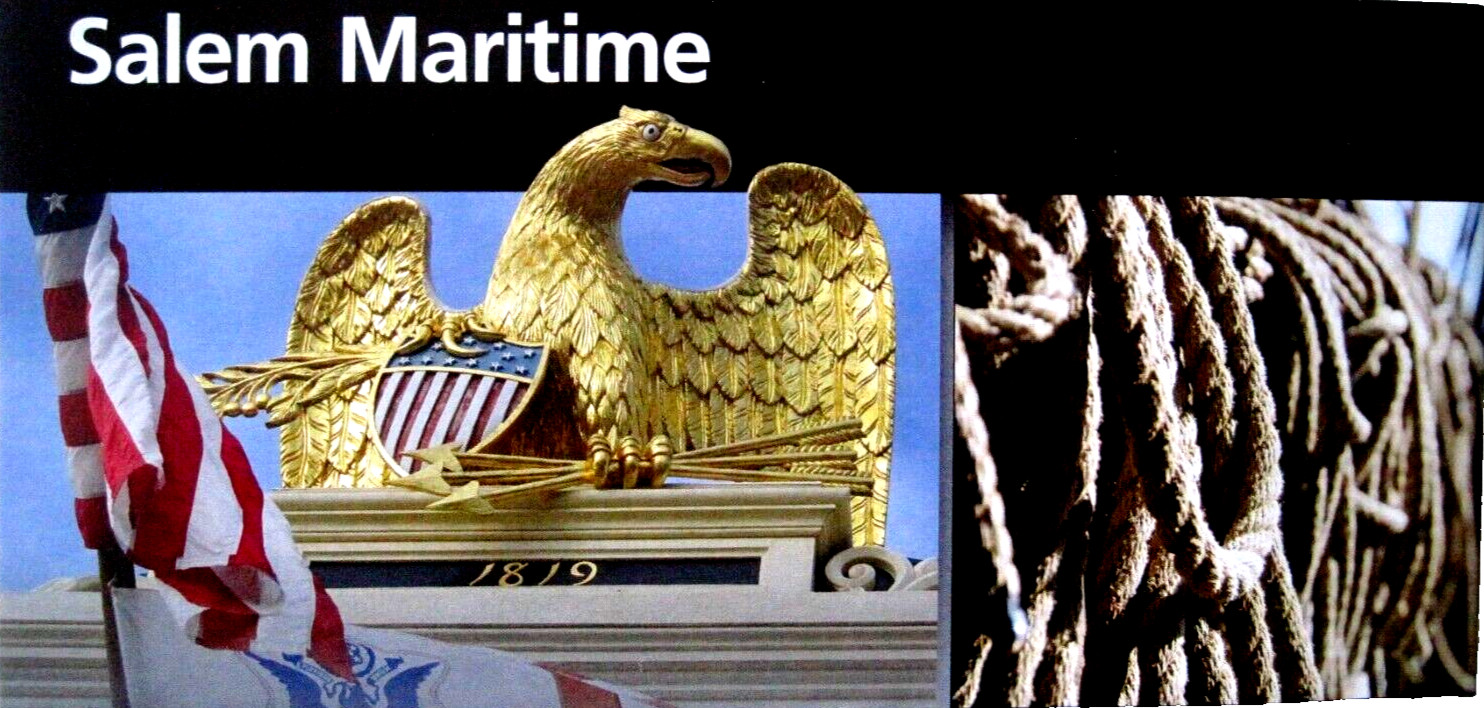 Salem Maritime National Historic Site National Park Service Unigrid Brochure Map
