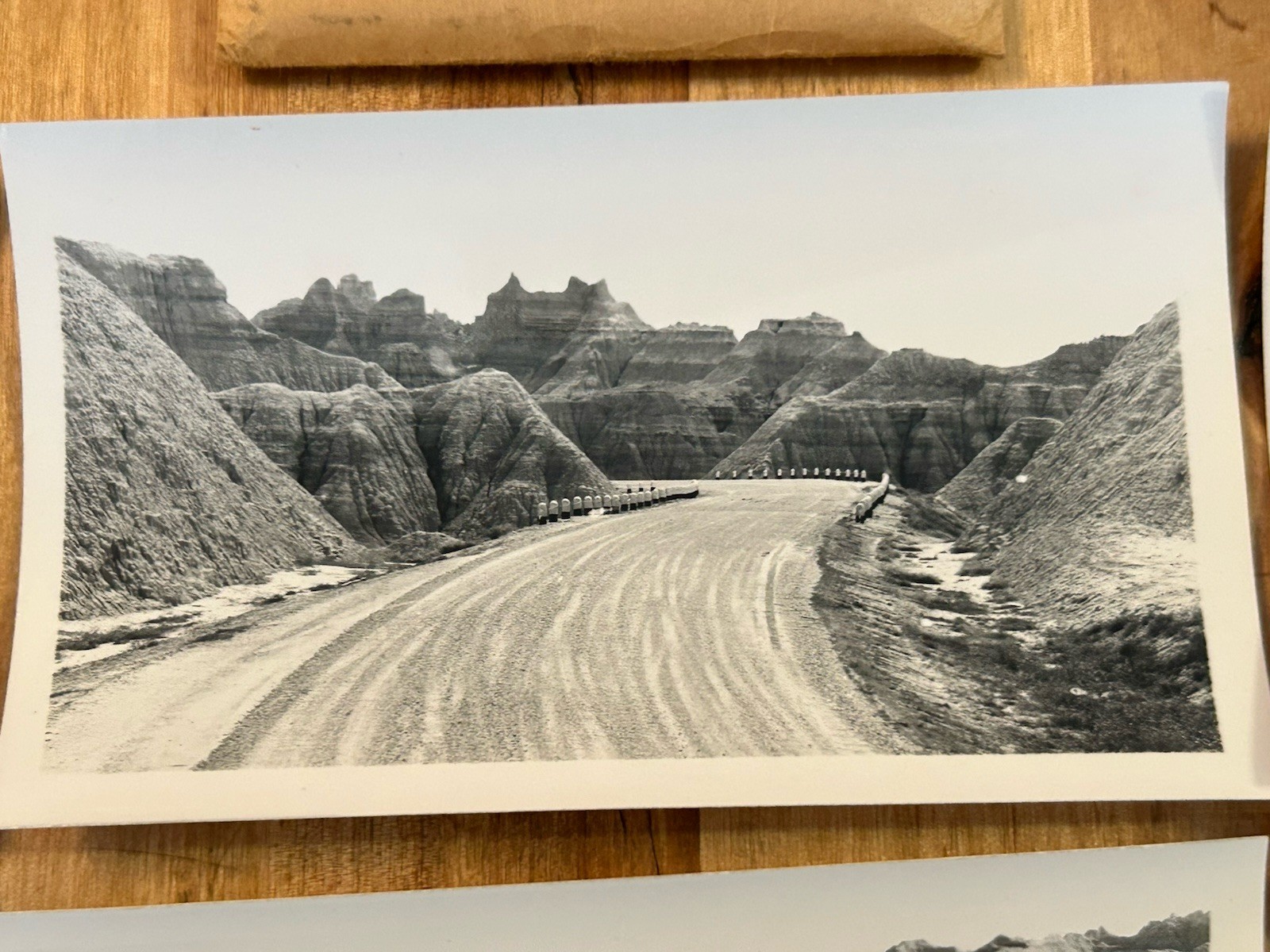 VTG 30s BAD LANDS National Monument Canedy’s Camera Shop 16 Photo Print Envelope