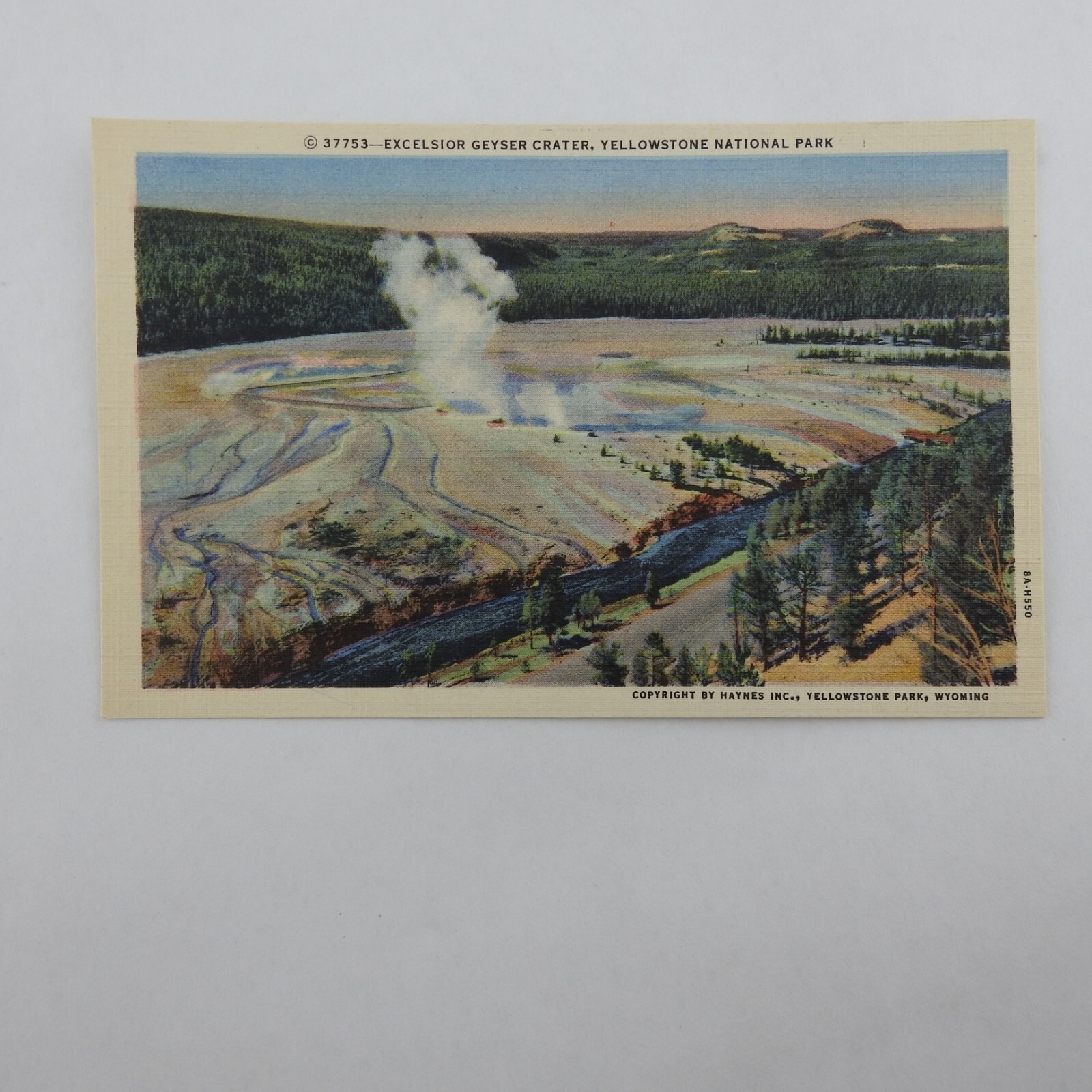 Vintage Yellowstone National Park Ephemera Mixed Lot Papers Postcard View Master