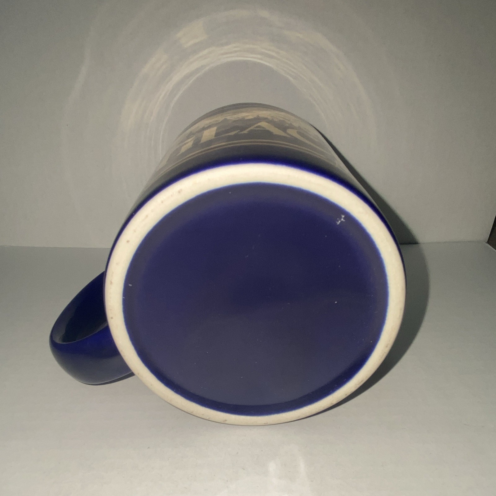 Glacier Park Montana Blue Coffee Souvenir Mug, National Parks Theme