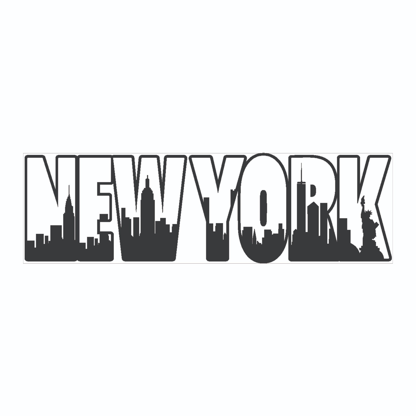 New York City Sticker Decal