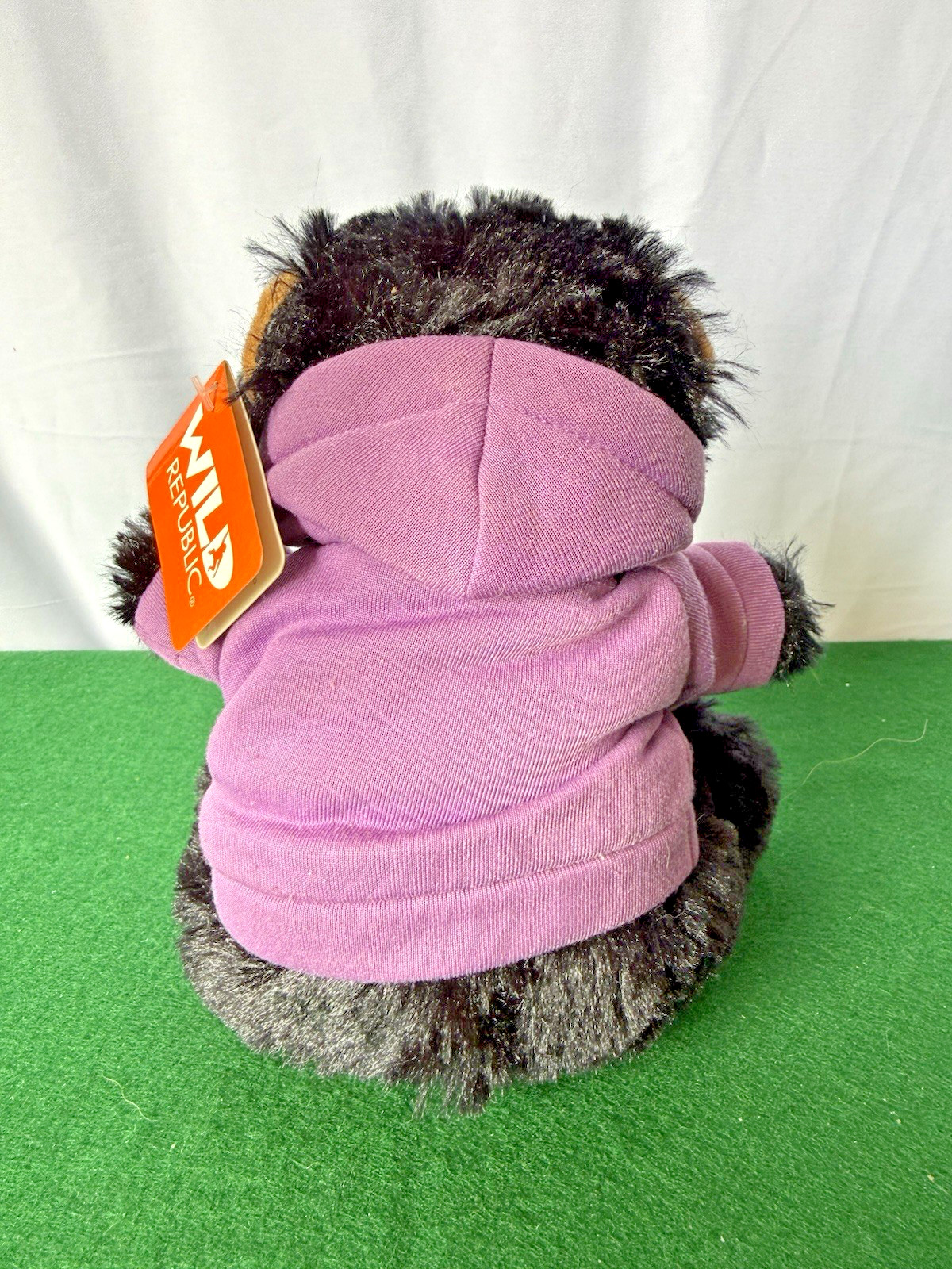 Wild Republic Black Bear Plush Cherokee Mountain State Park Hoodie Teddy