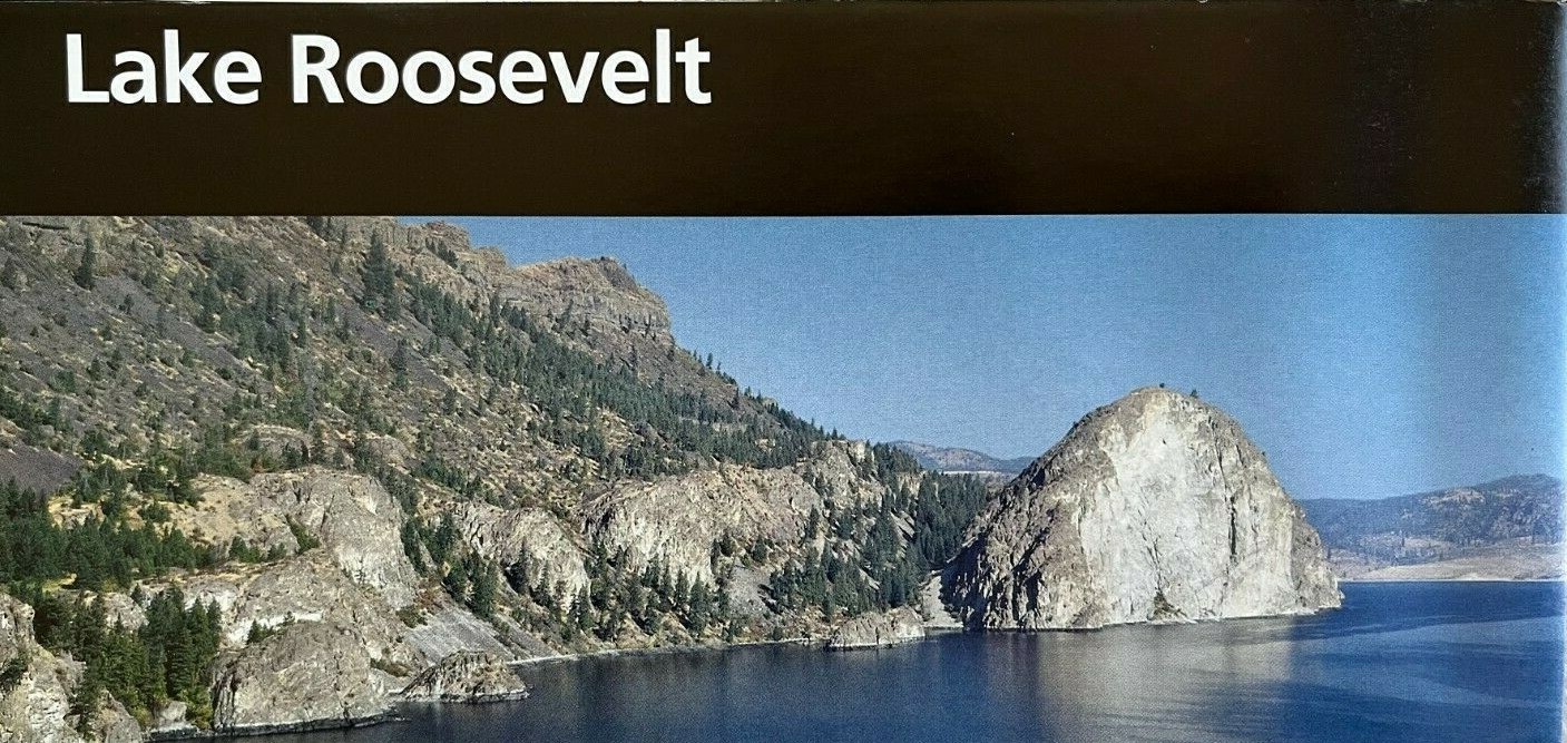 2026 LAKE ROOSEVELT NRA – WA NATIONAL PARK SERVICE UNIGRID BROCHURE/MAP New