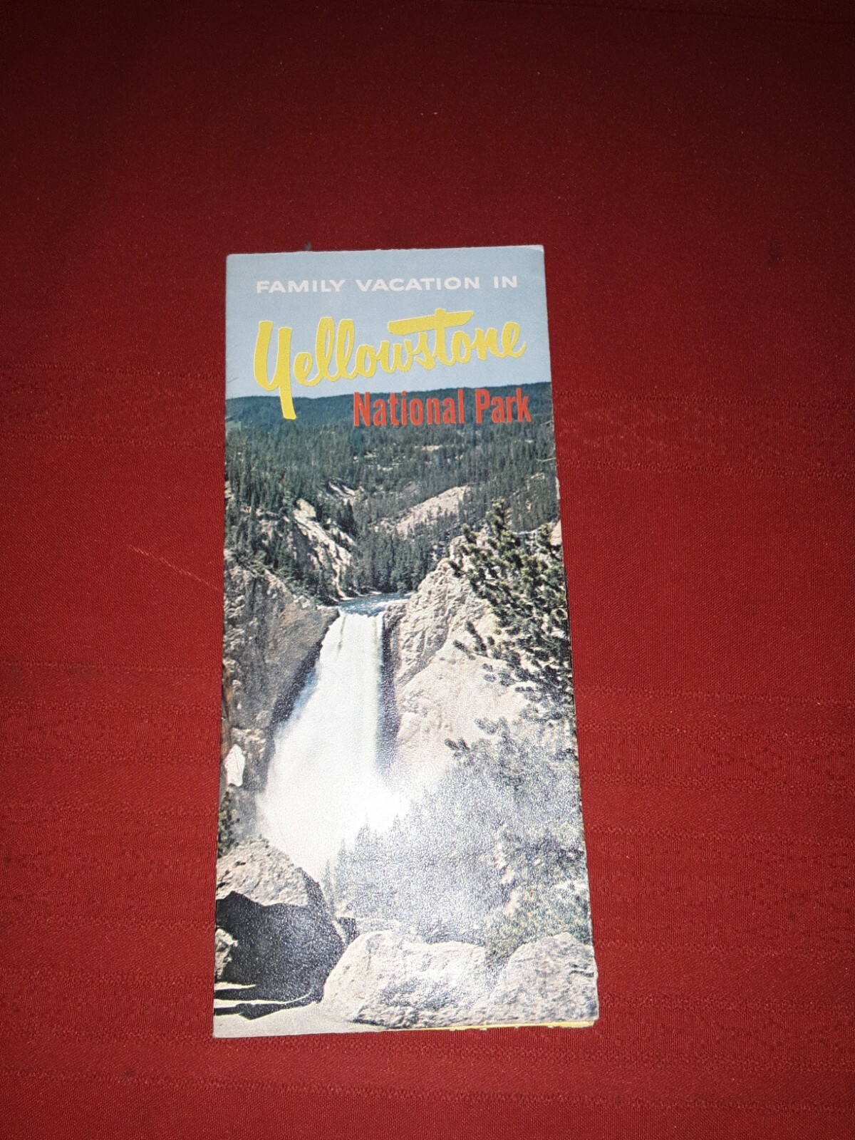 Yellowstone National Park Booklet 1963
