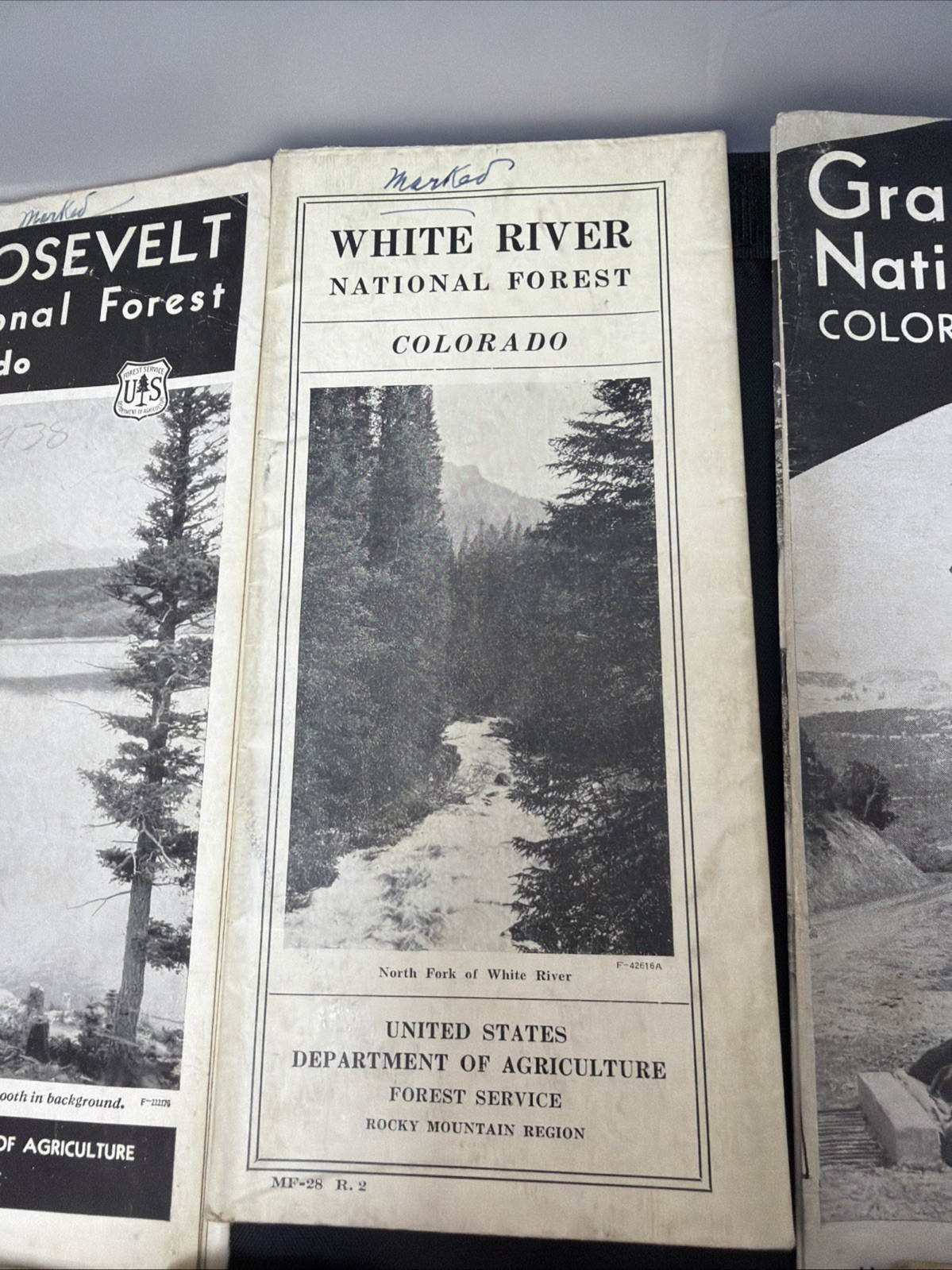 Lot Of 13 Vintage 1930s National Park Brochures And Maps