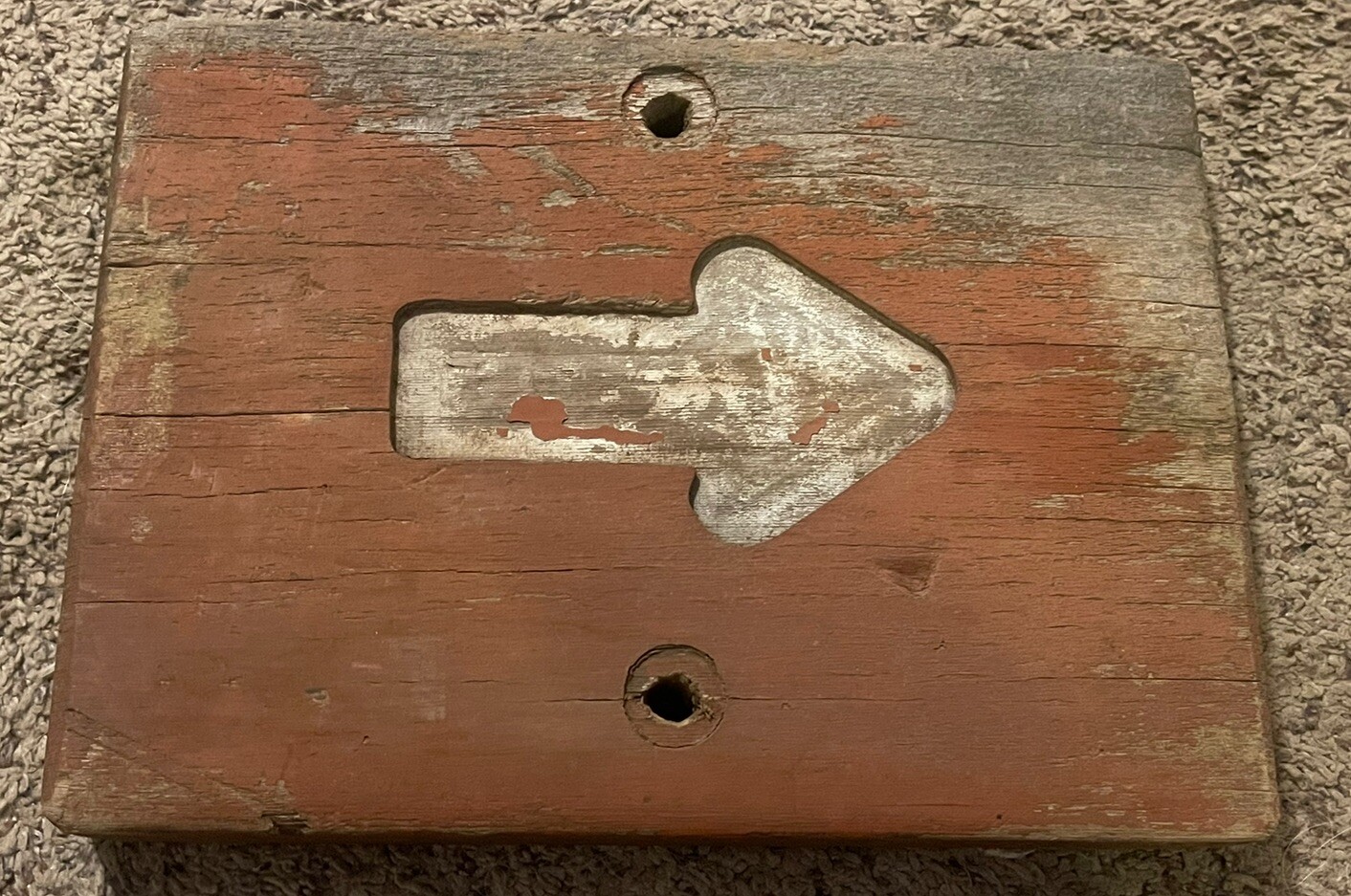 Vintage 1978 YCC (Youth Conservation Corp ?) Wooden Sign, 9×12”