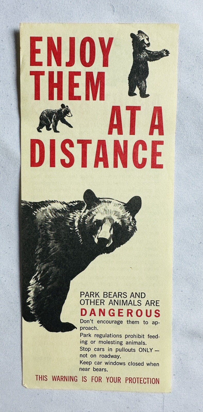 Lot of 2 1975 & 1969 Travel Brochures Yellowstone National Park Map Ephemera