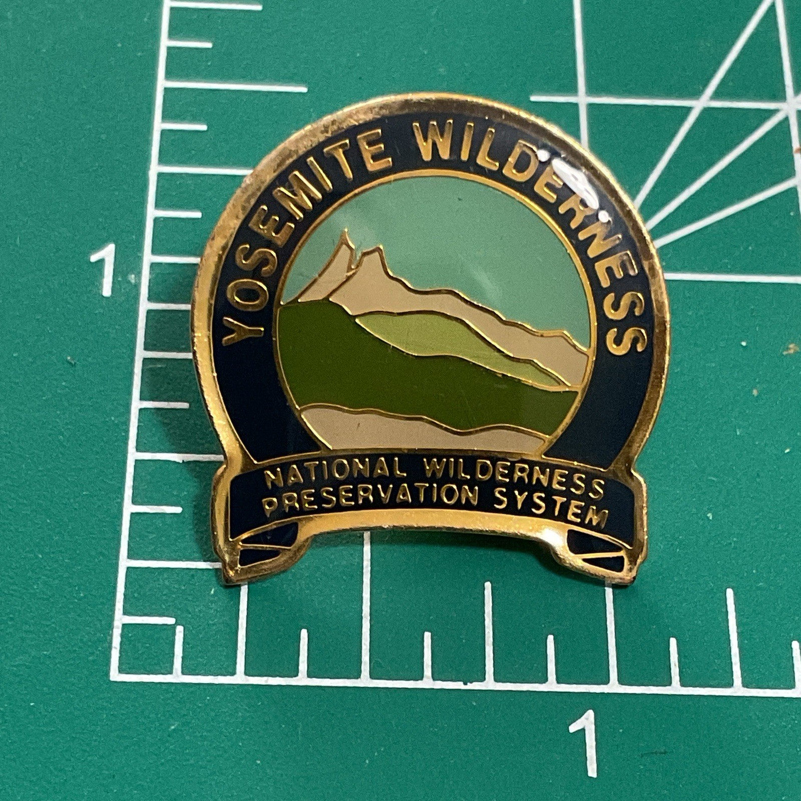 Yosemite National Wilderness Preservation System Travel Souvenir Pin B13