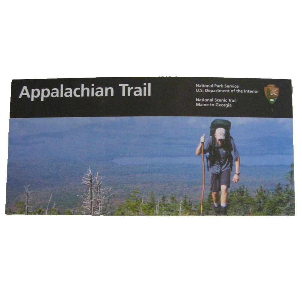 Appalachian Trail NPS National Park Service Brochure Scenic Trail Maine Georgia