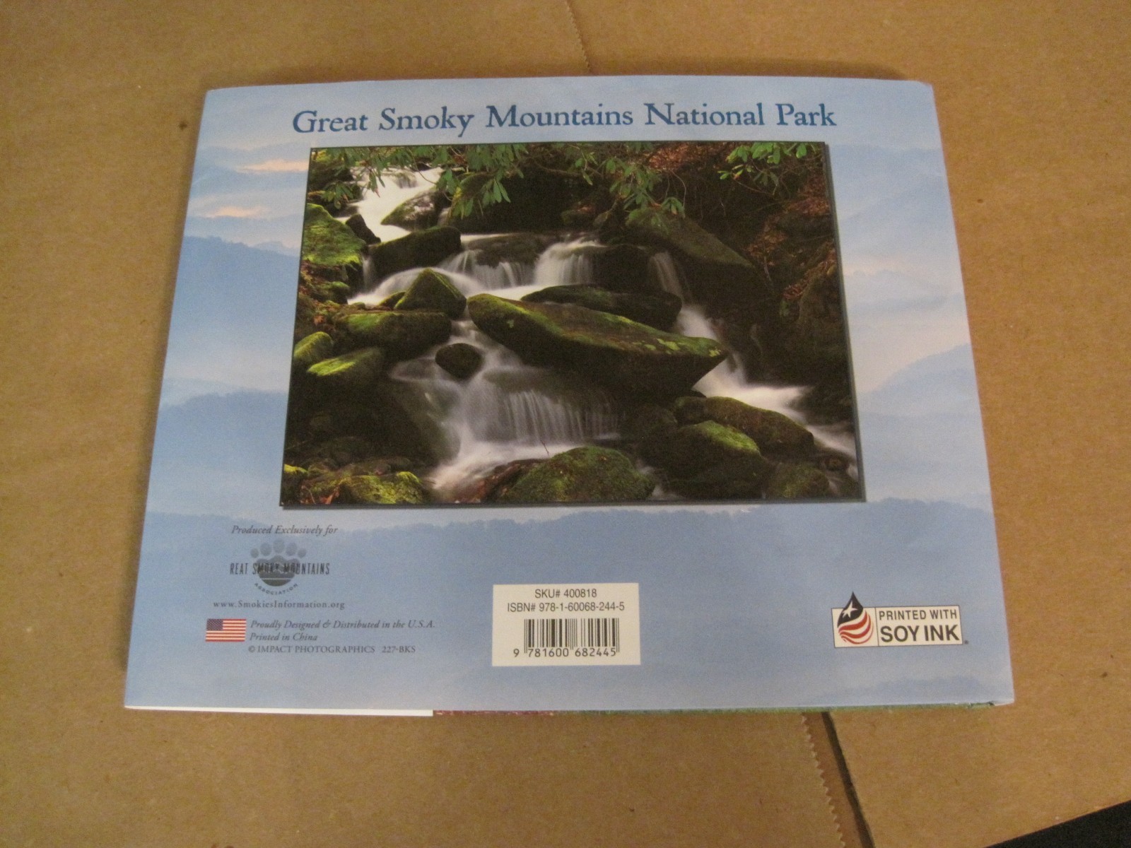 2018 GREAT SMOKY MOUNTAINS NATIONAL PARK BOOK