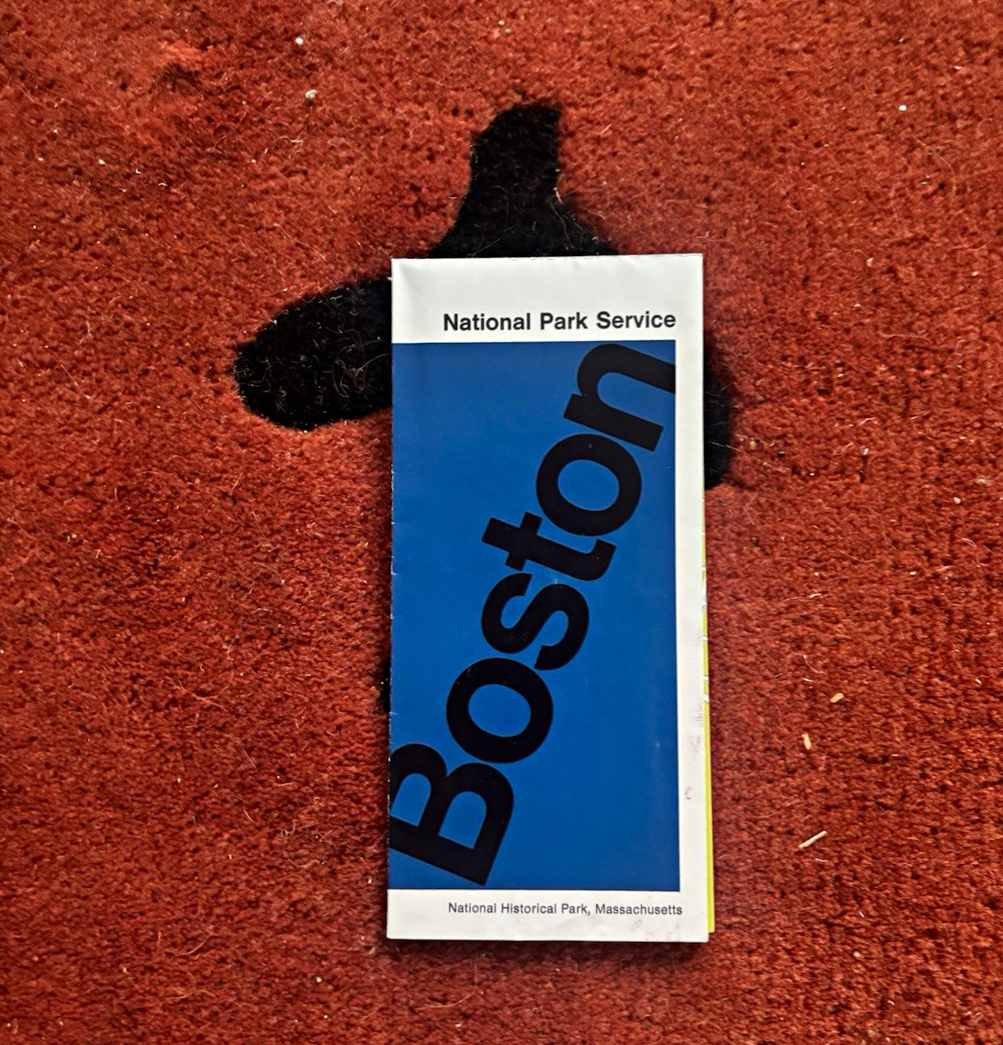 Vintage 1976 Boston brochure + map designed by Paul Rand