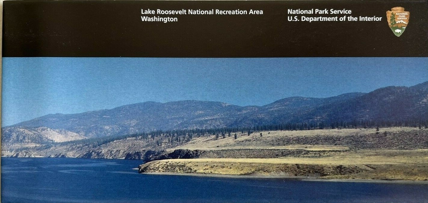 2026 LAKE ROOSEVELT NRA – WA NATIONAL PARK SERVICE UNIGRID BROCHURE/MAP New