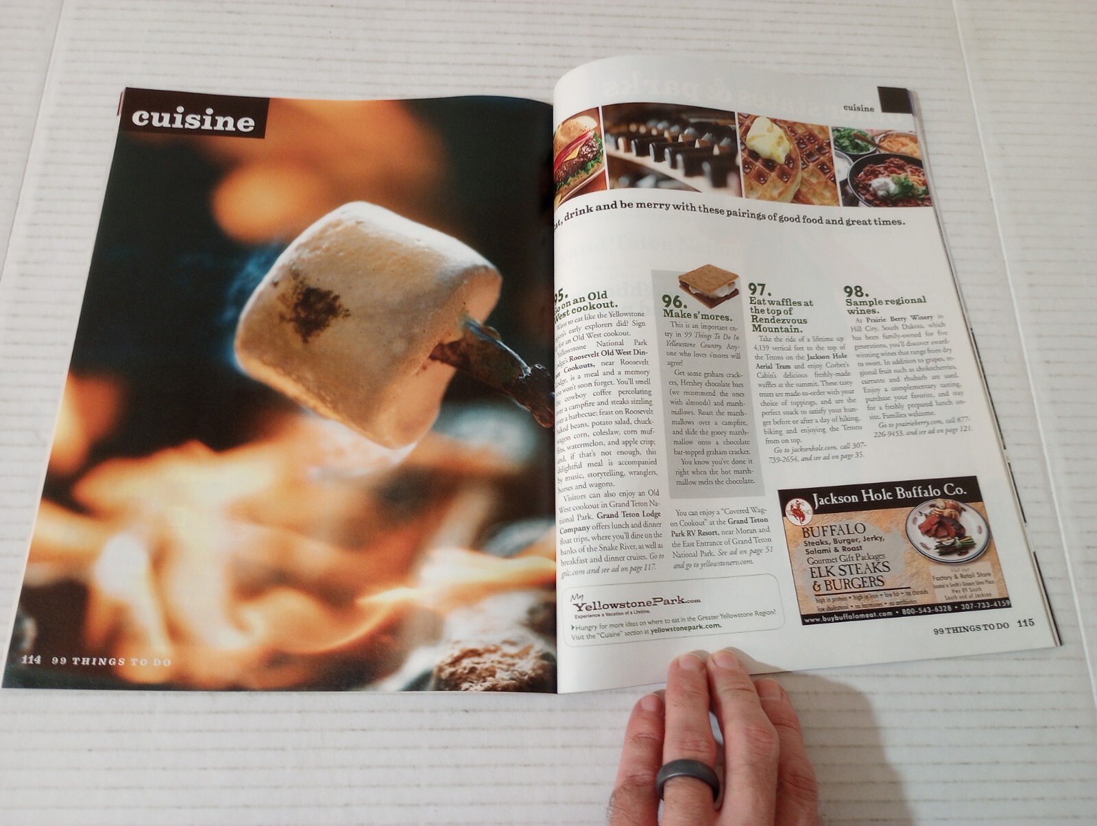 99 Things To Do In Yellowstone Country 2010 Vacation Guide Travel Brochure