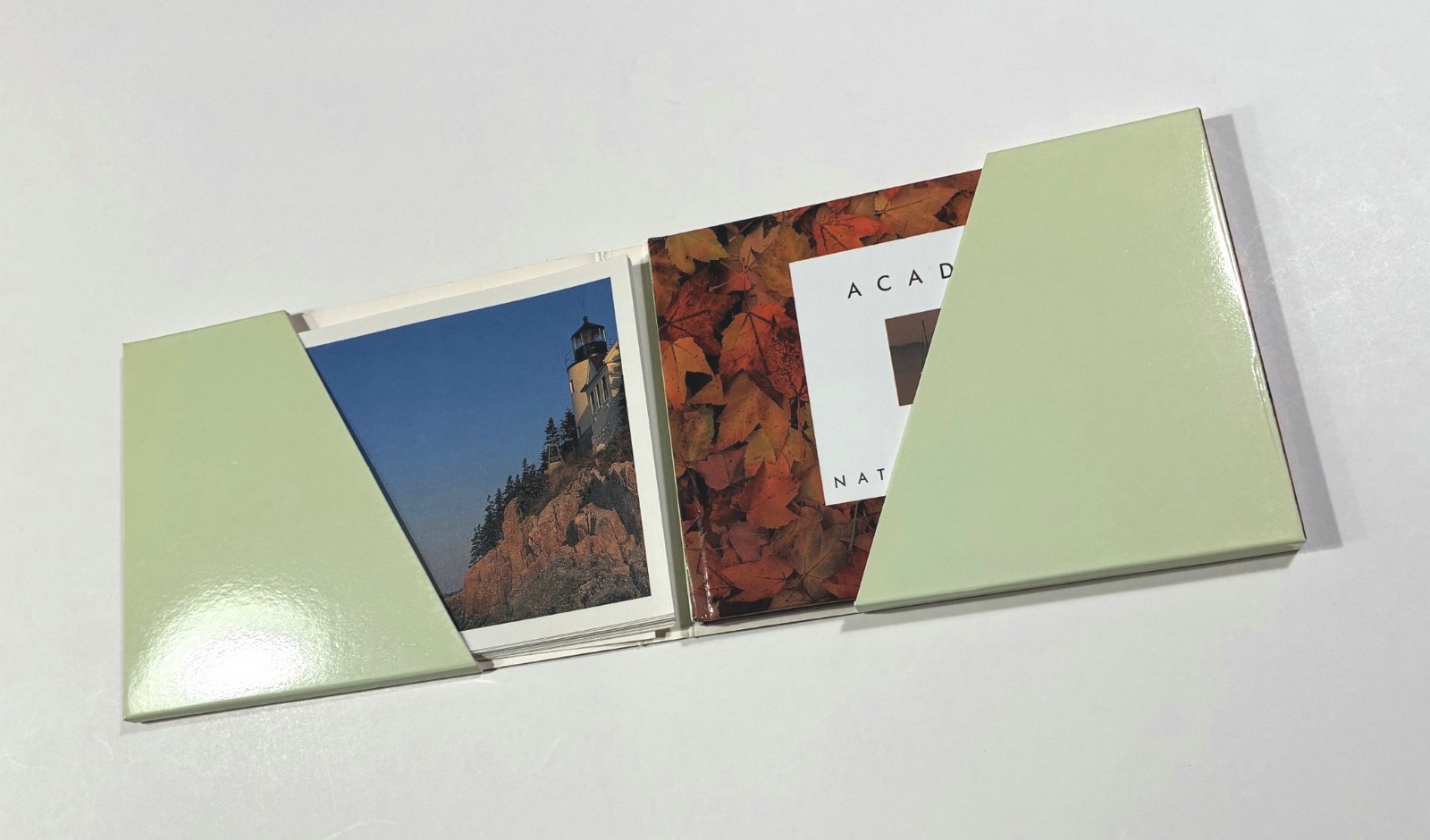 Collection Of Vintage Acadia National Park Book & 15 Cards