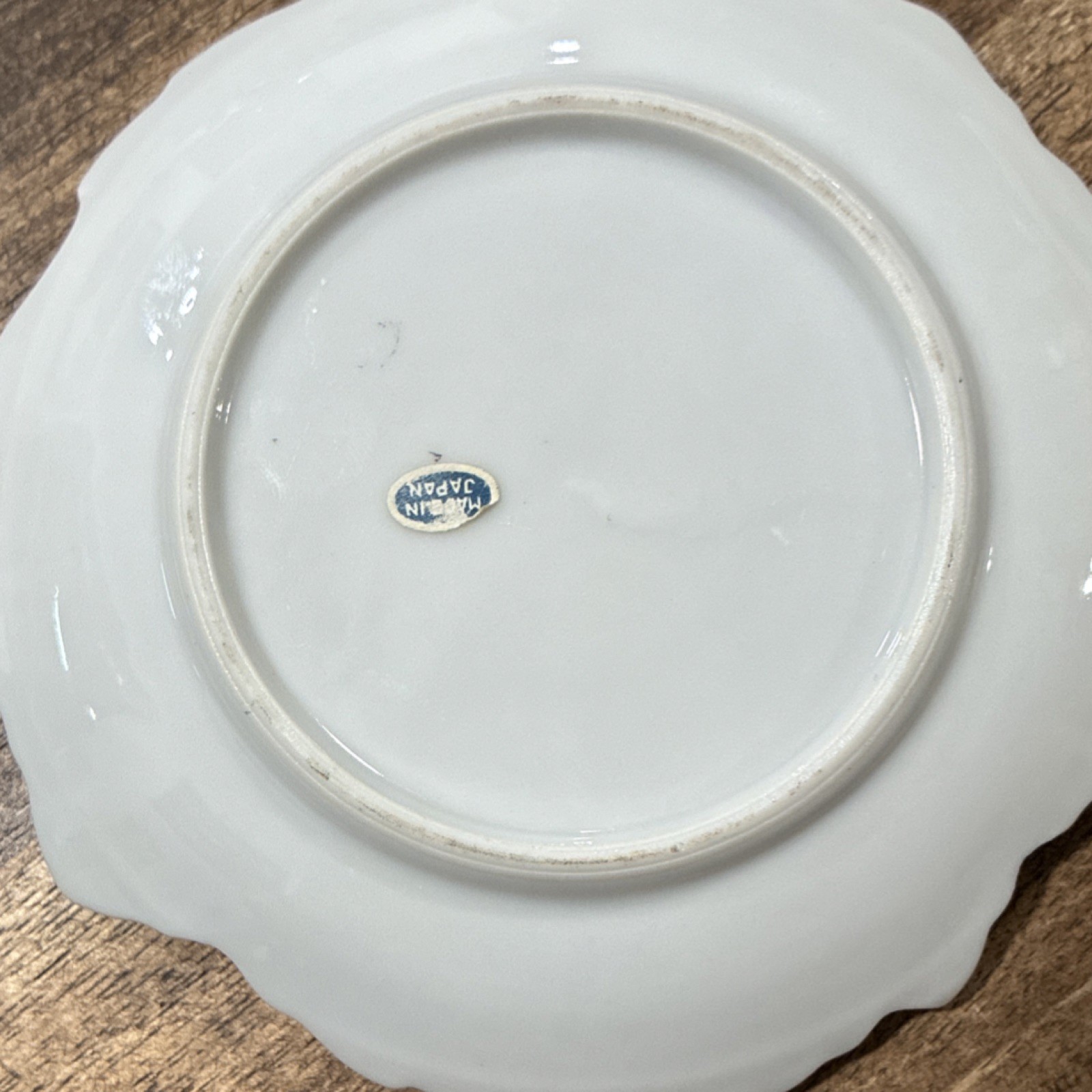 Carlsbad Caverns National Park New Mexico Plate w/ Gold Trim Made in Japan