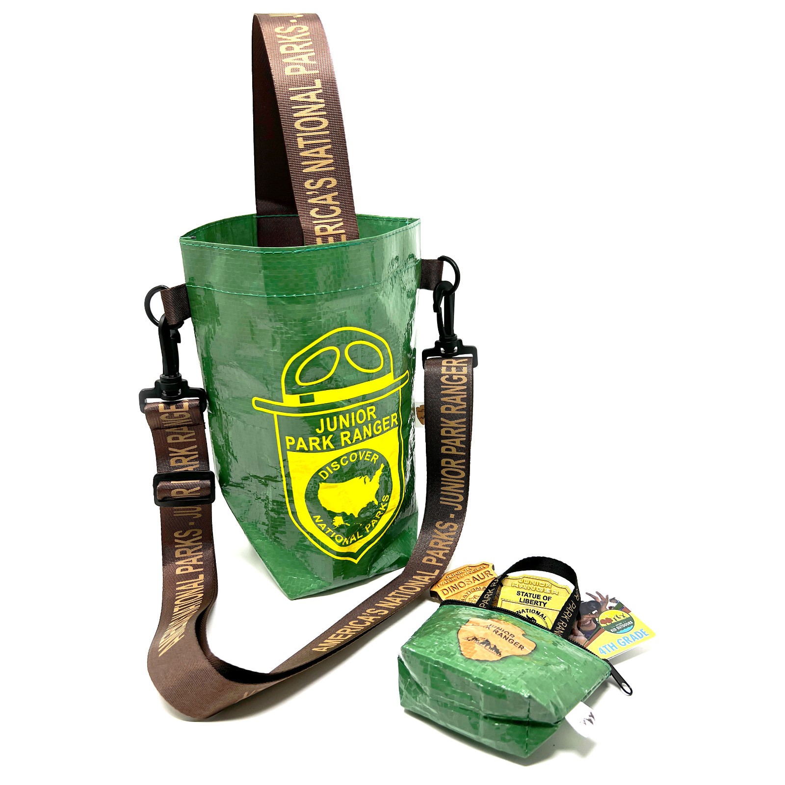 National Park Junior Ranger Tote Set Waterproof Adventure Travel Bags