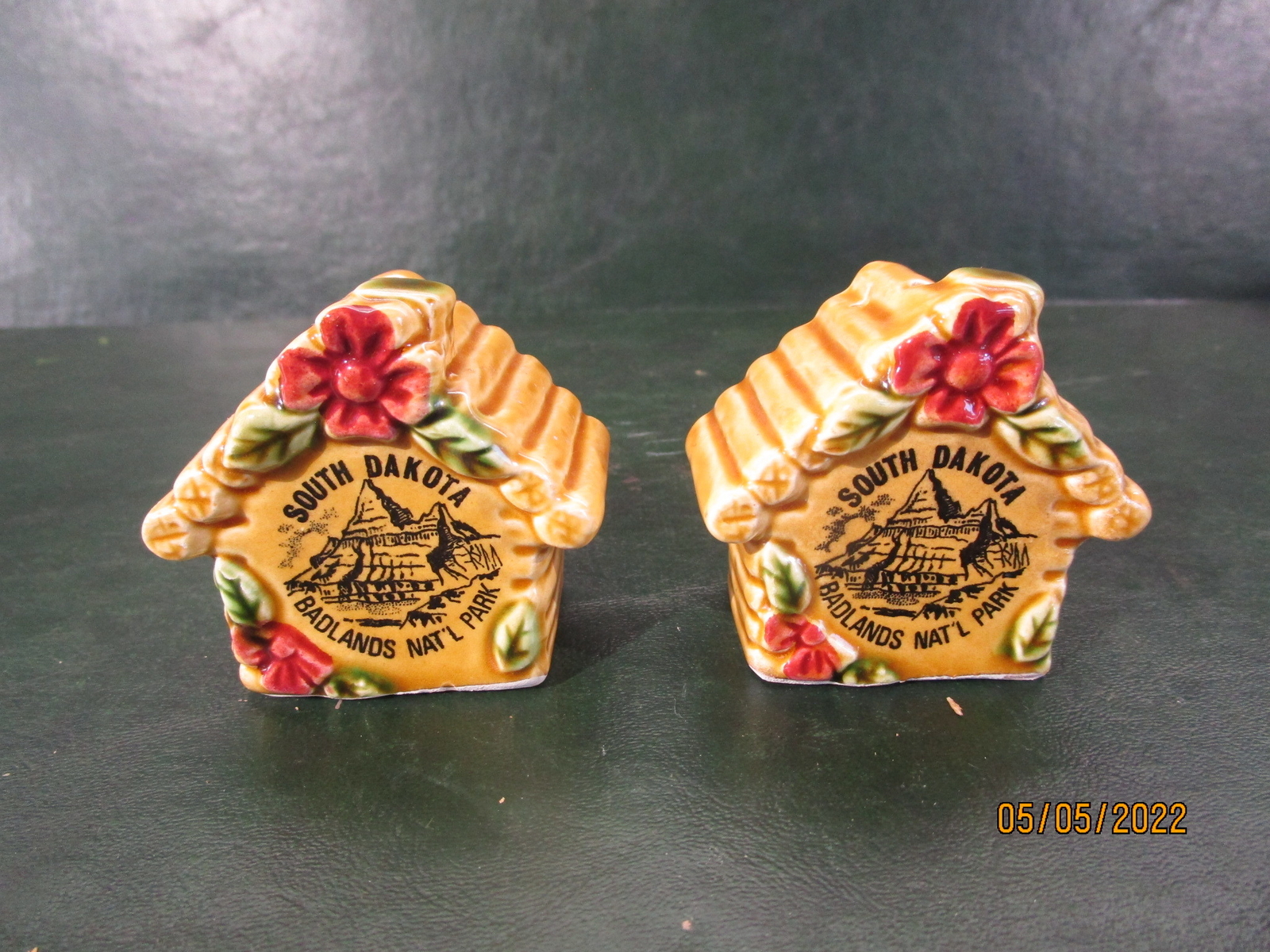 Vintage Badland’s National Park Salt and Pepper Shakers