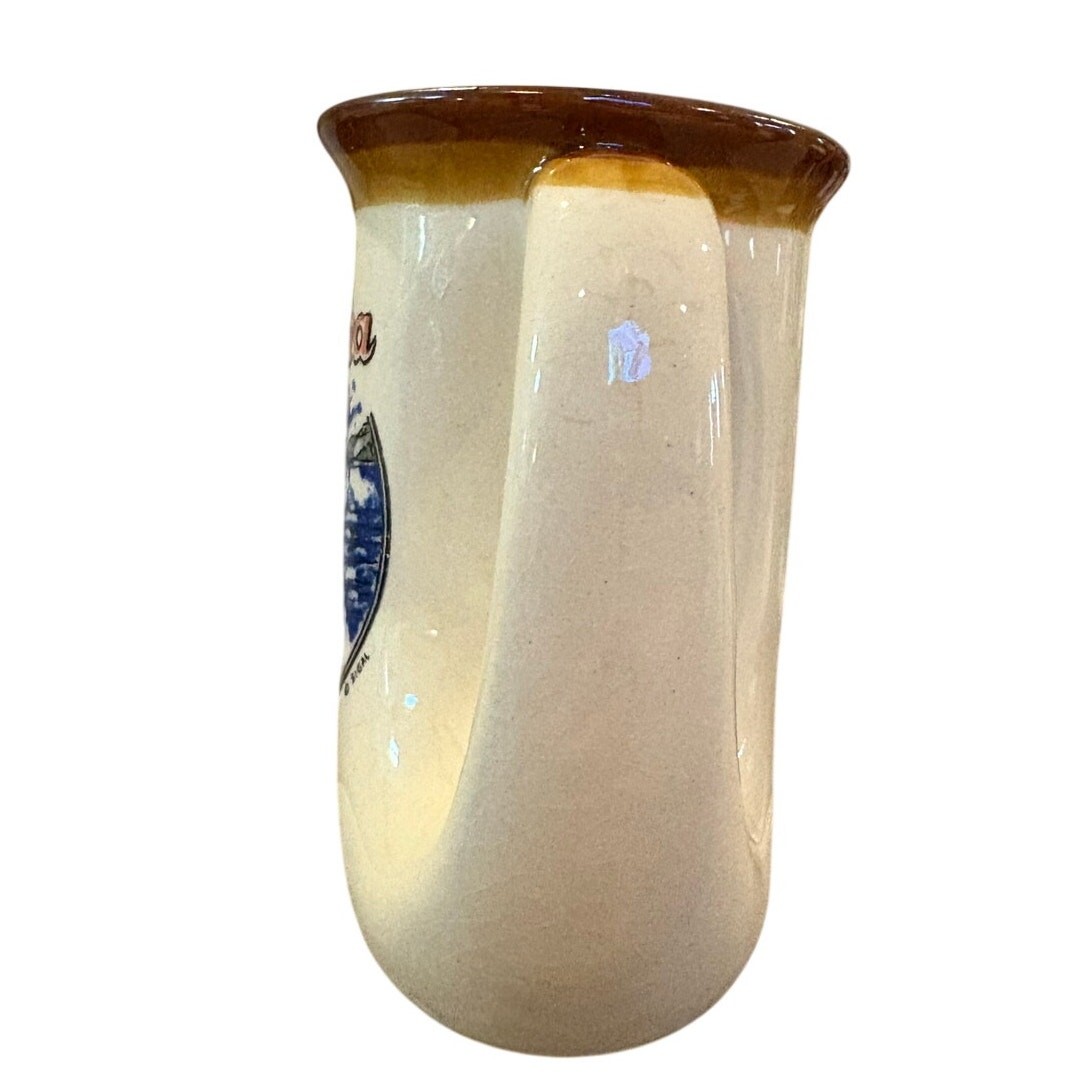 Vintage Niagara Falls Horn-Shaped Souvenir Coffee Cup Mug