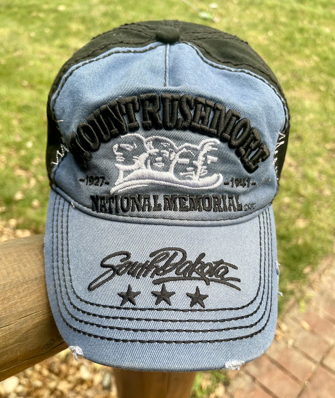 Mount Rushmore National Memorial South Dakota Baseball Hat H & L Adjustable RPG