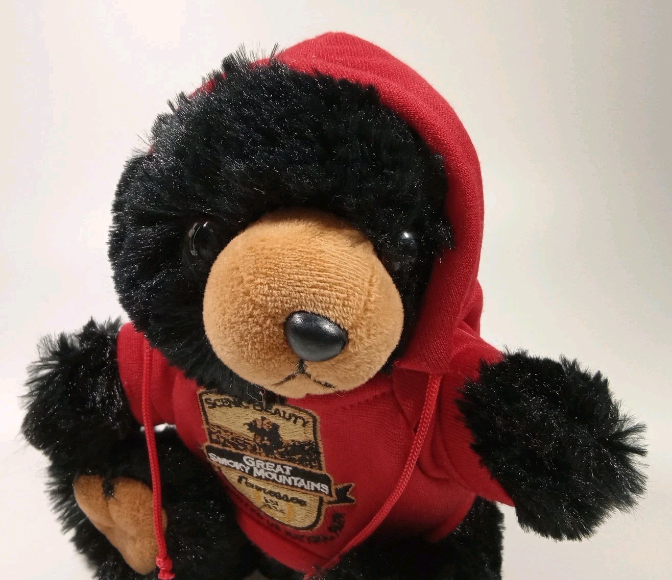 Great Smoky Mountains National Park TN Plush Teddy Bear Red Hoodie Wild Republic