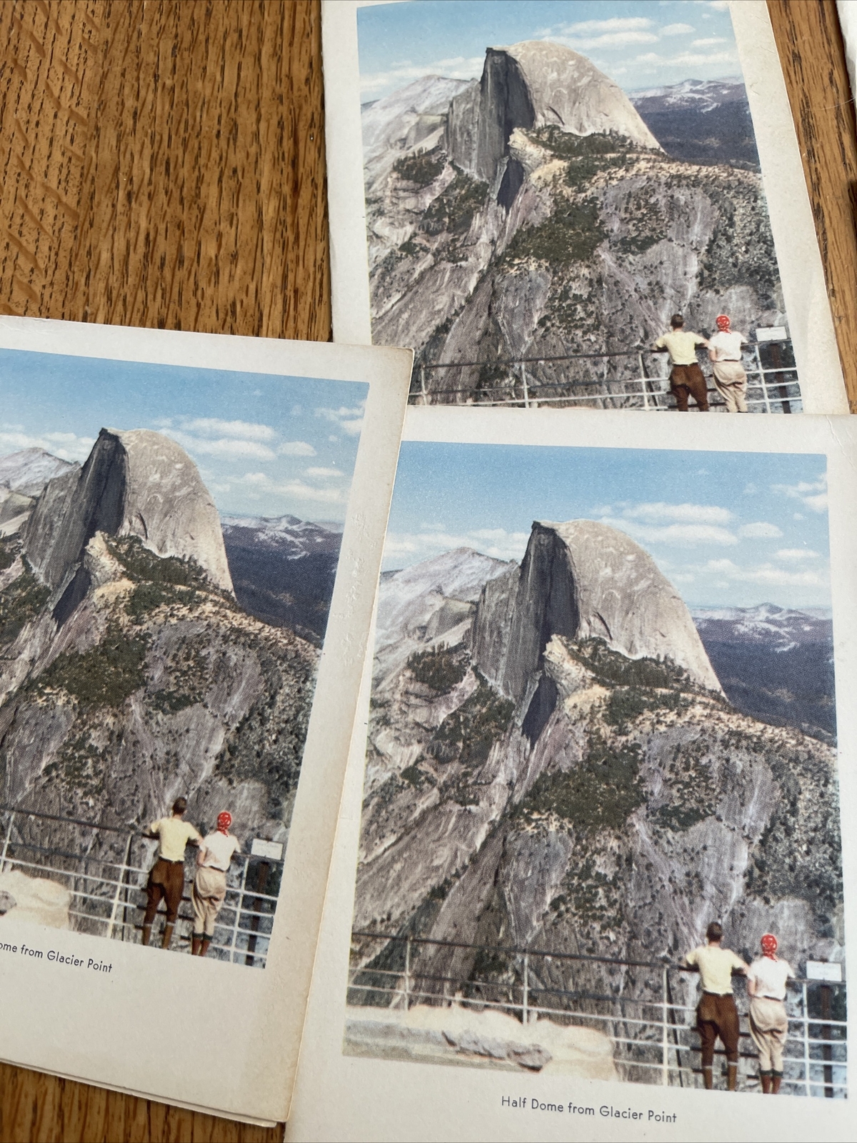 Vintage Lot Of 1960s Yosemite Note Cards Photographs Of Half Dome Veil Falls