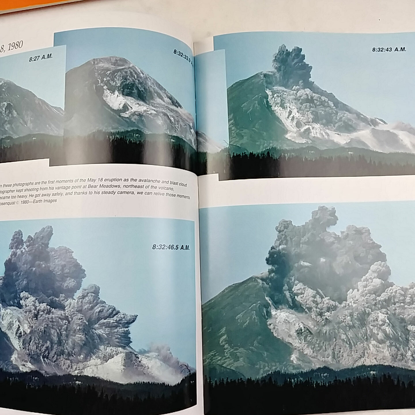 1985 Mount St Helens The Story Behind the Scenery by Thom Corcoran PB