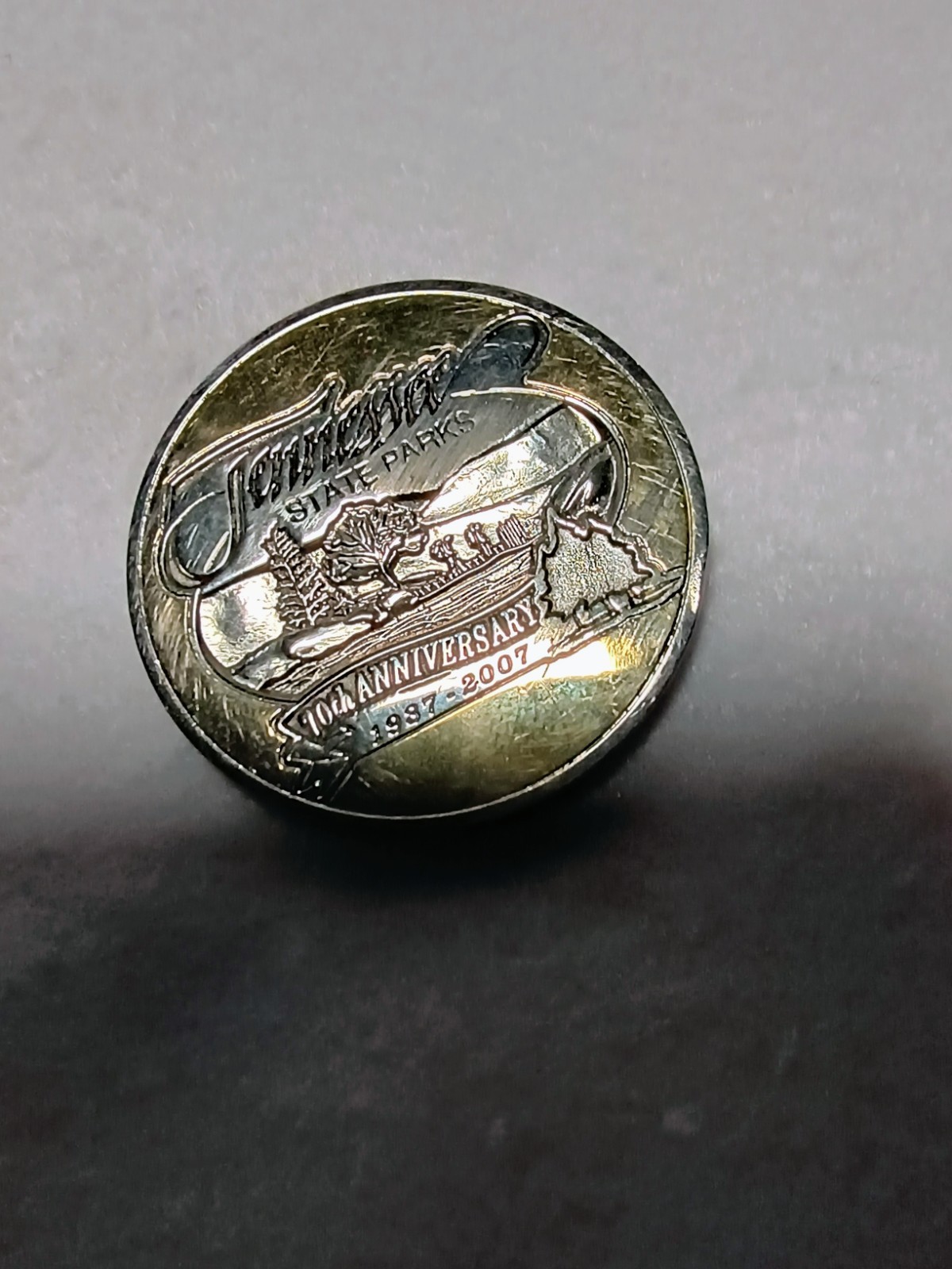 Tennessee State Parks Ranger Token/Medallion 1997-2007 National Parks Theme