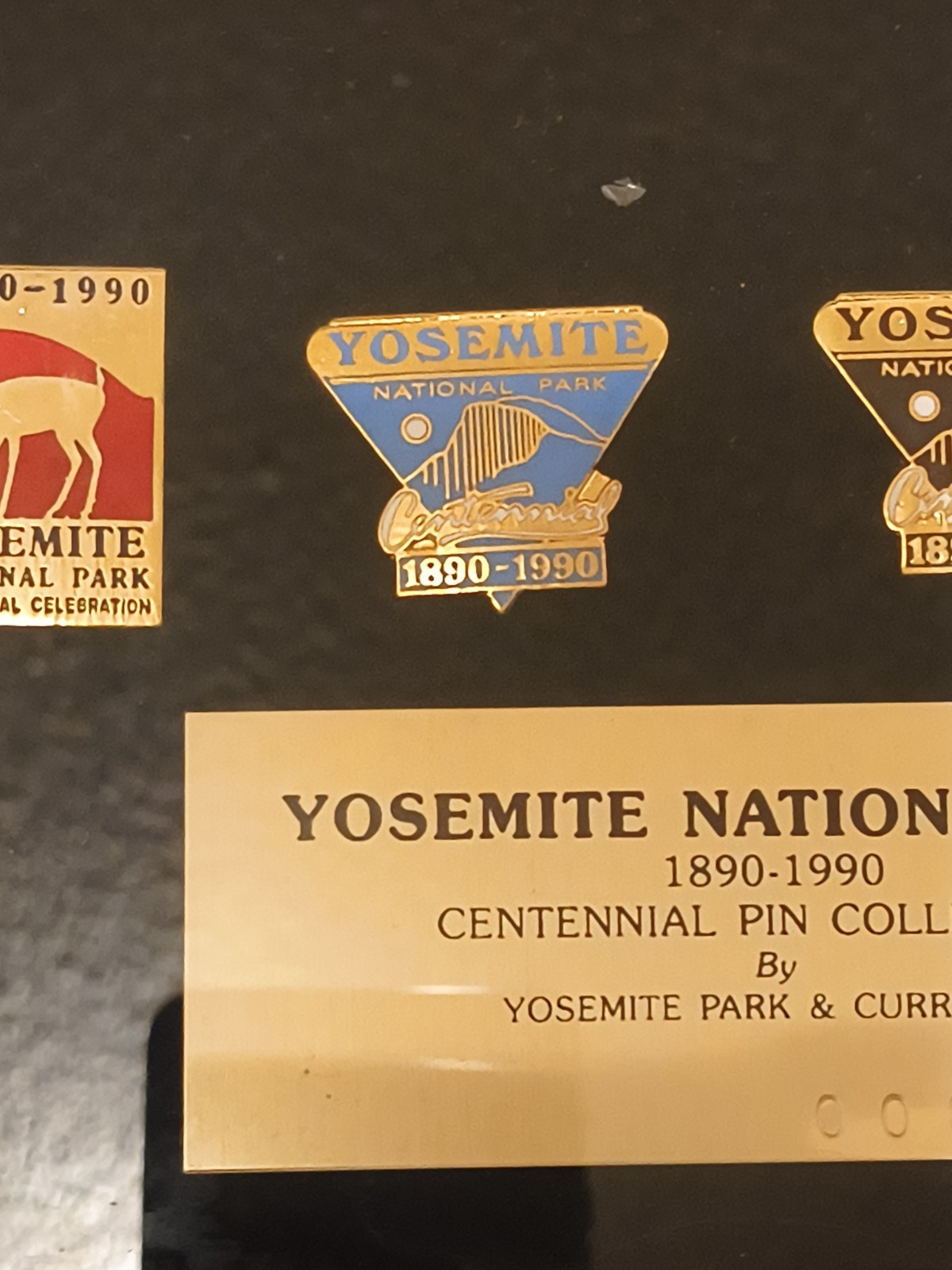 1890-1990 Yosemite National Park Centennial pin Collection – 87/2500 –
