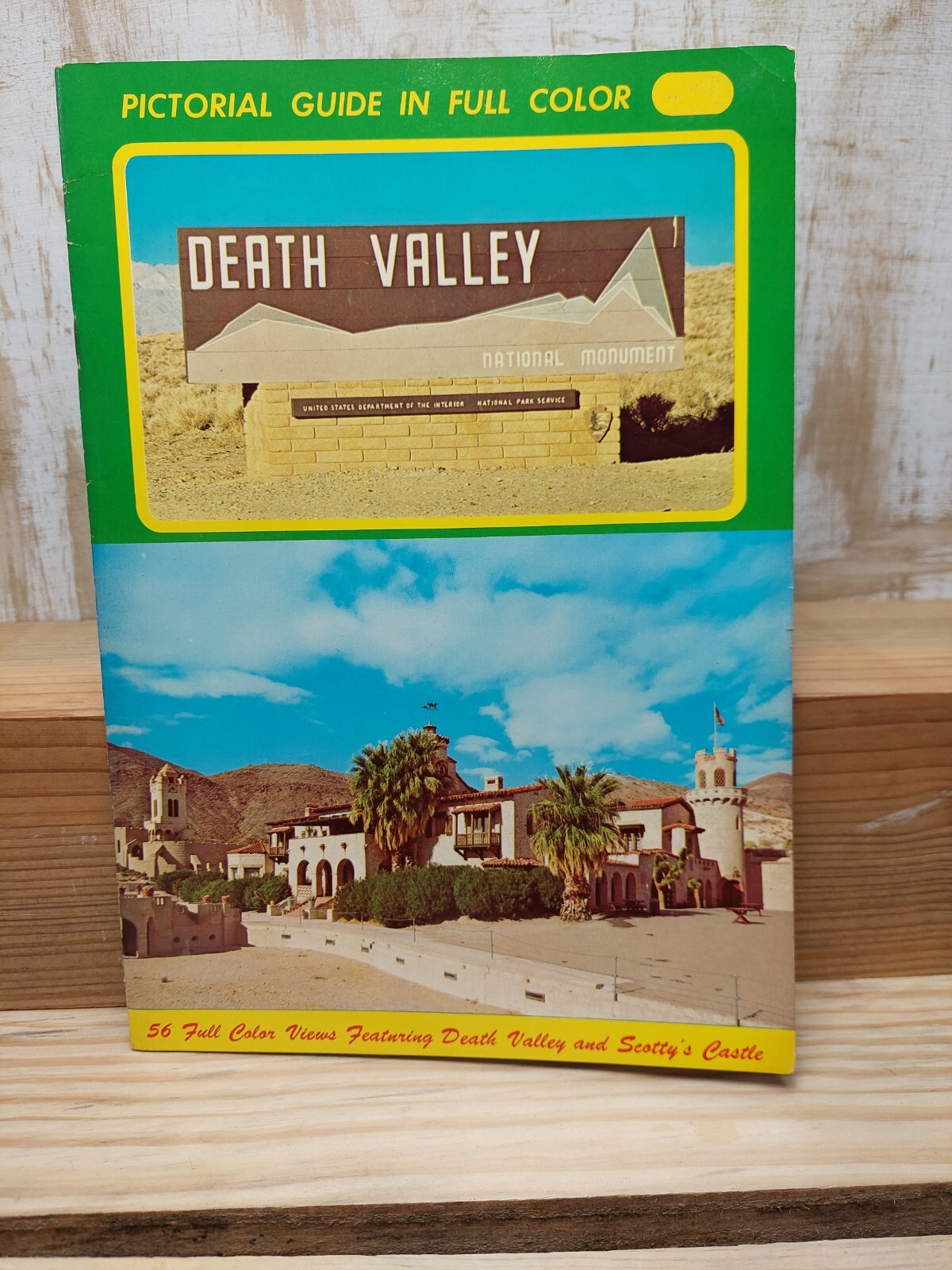 Vintage Pictorial Guide Death Valley and Scotty’s Castle National Monument 1975