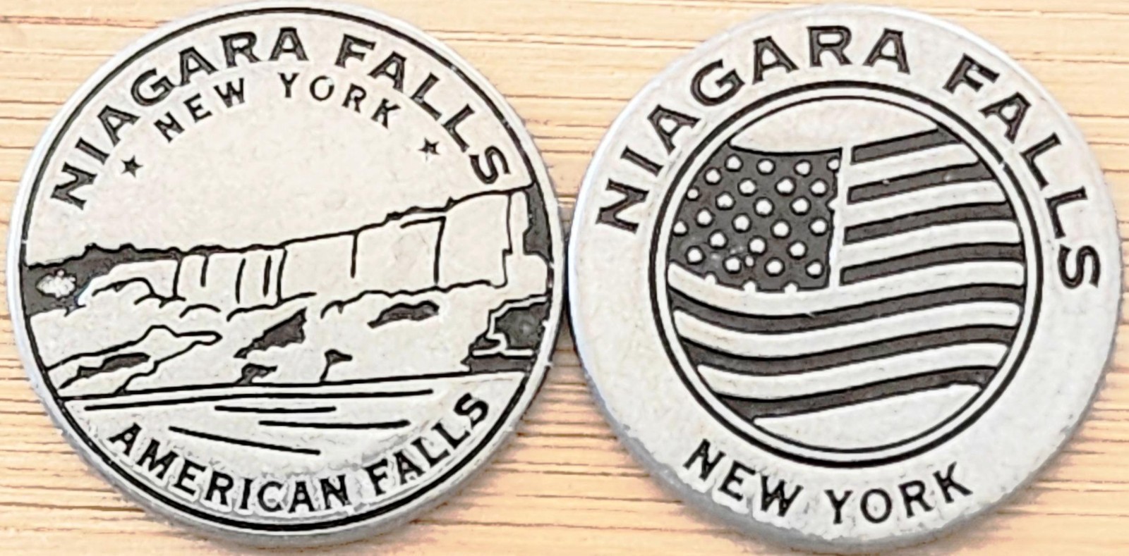 ULTRA RARE – NIAGARA FALLS NY – AMERICAN FALLS – NATIONAL PARK TYPE TOKEN