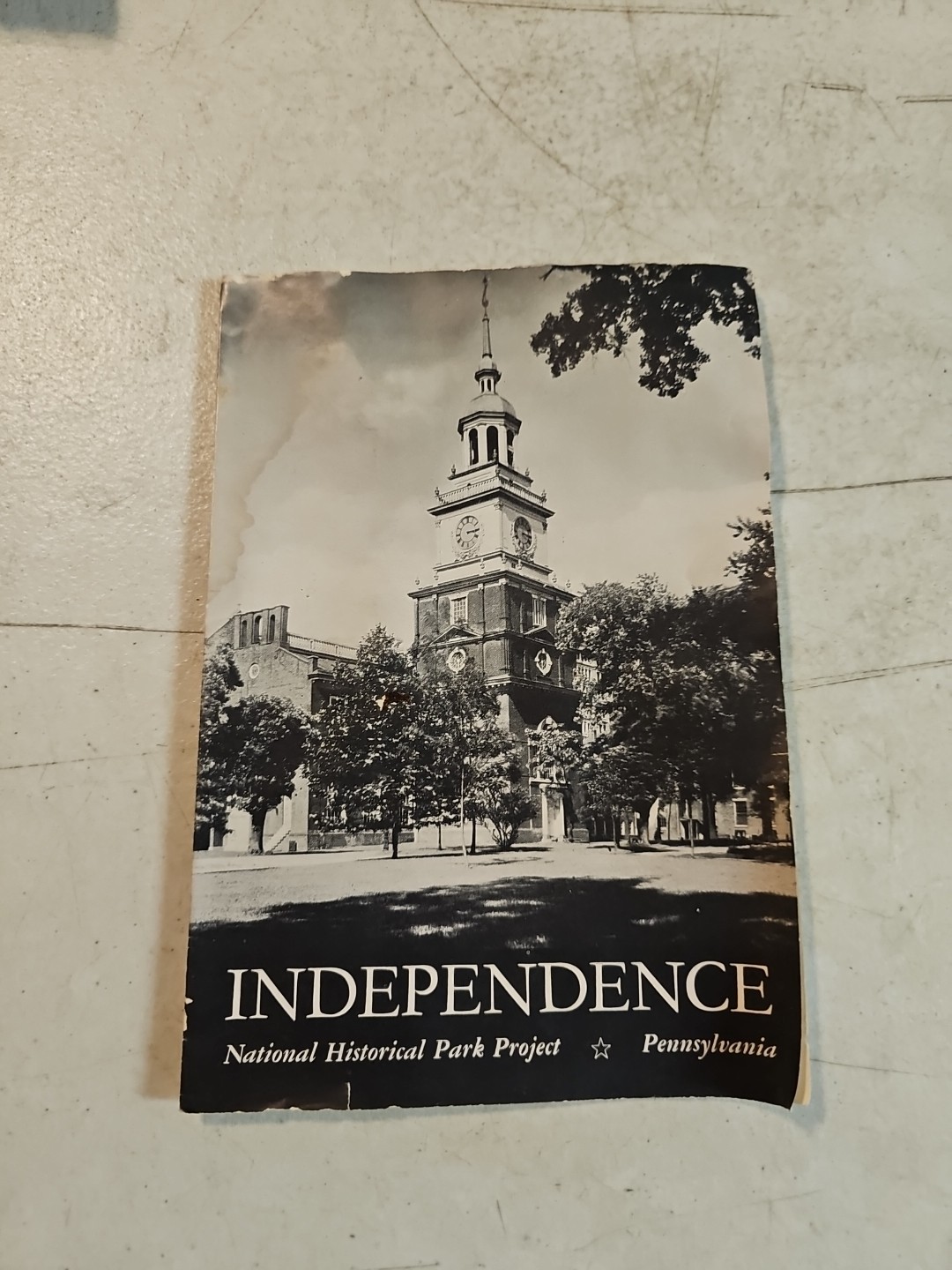 INDEPENDENCE NATIONAL HISTORICAL PARK Pennsylvania Souvenir Pamphlet 1951 As Is