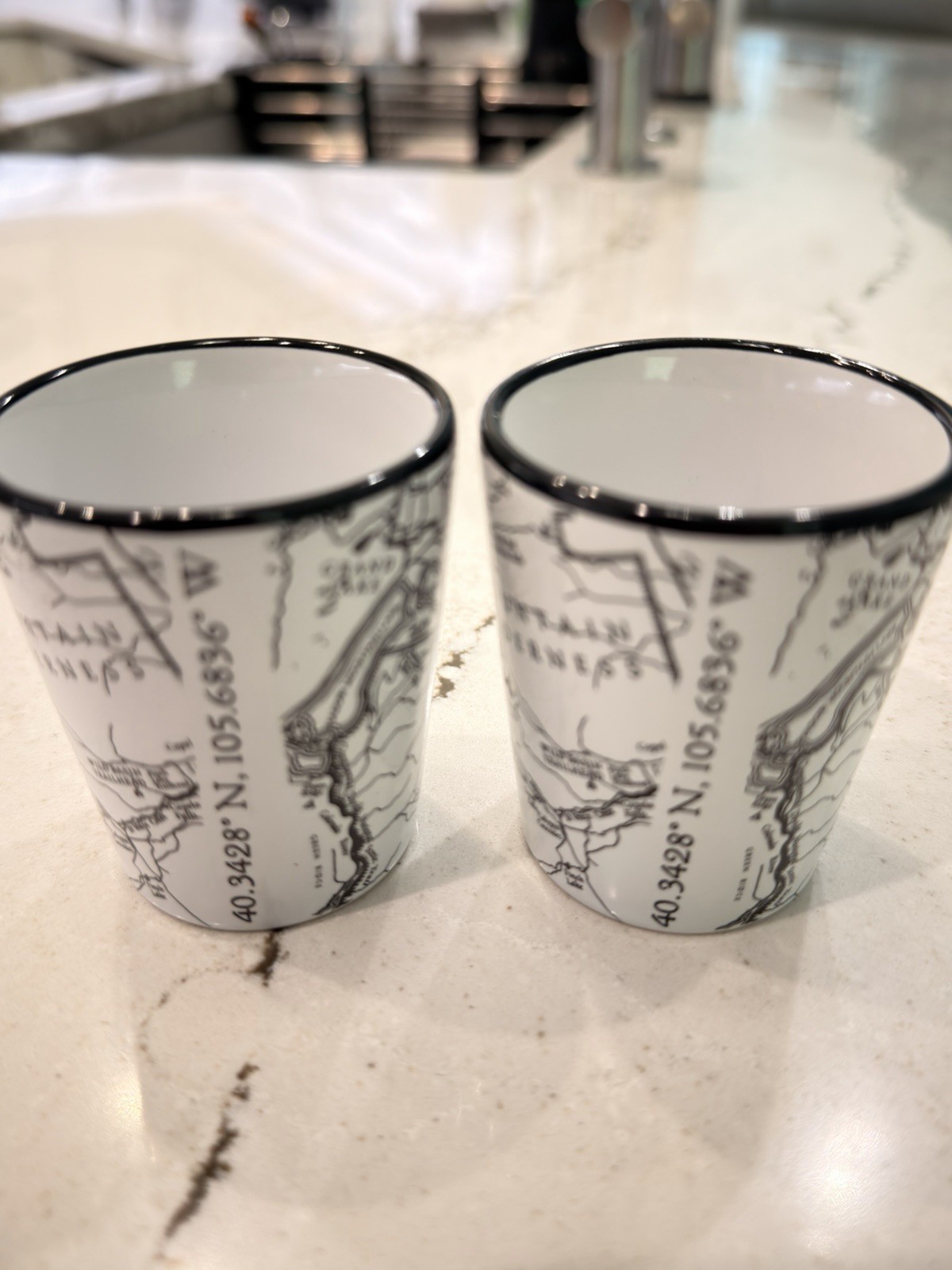 Rocky Mountain National Park shot glass McGoven Outdoor National Park Collection