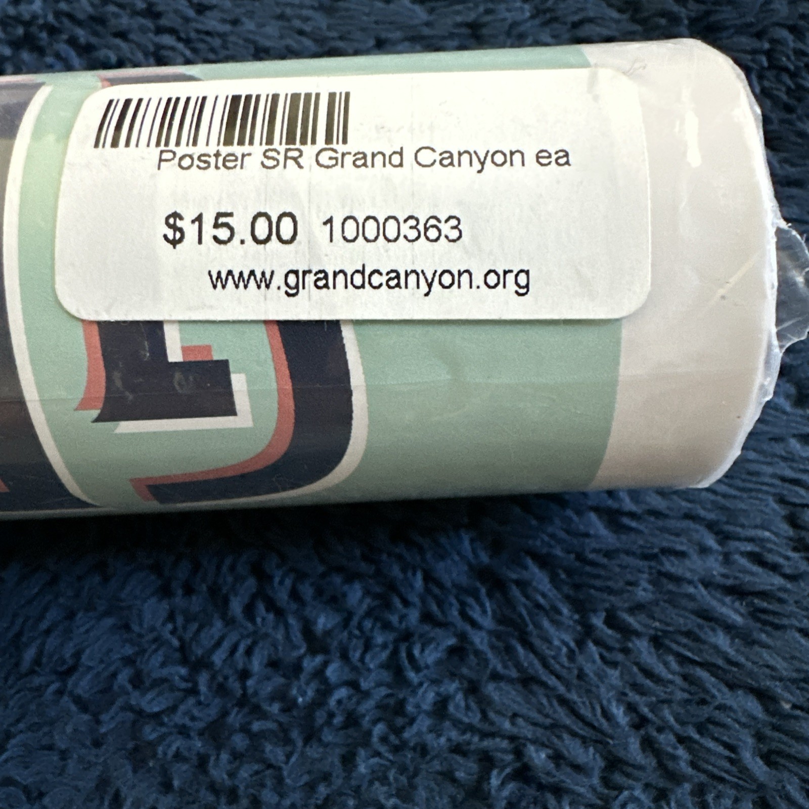 AZ Grand Canyon Nat’l Park Poster Desert View Drive by Scenic Highways VTG Theme