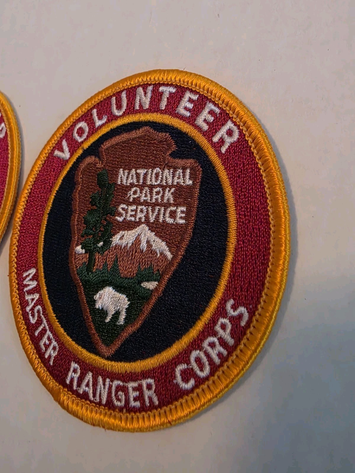 National Park Service NPS Volunteer VIP Patches Rare Master Ranger
