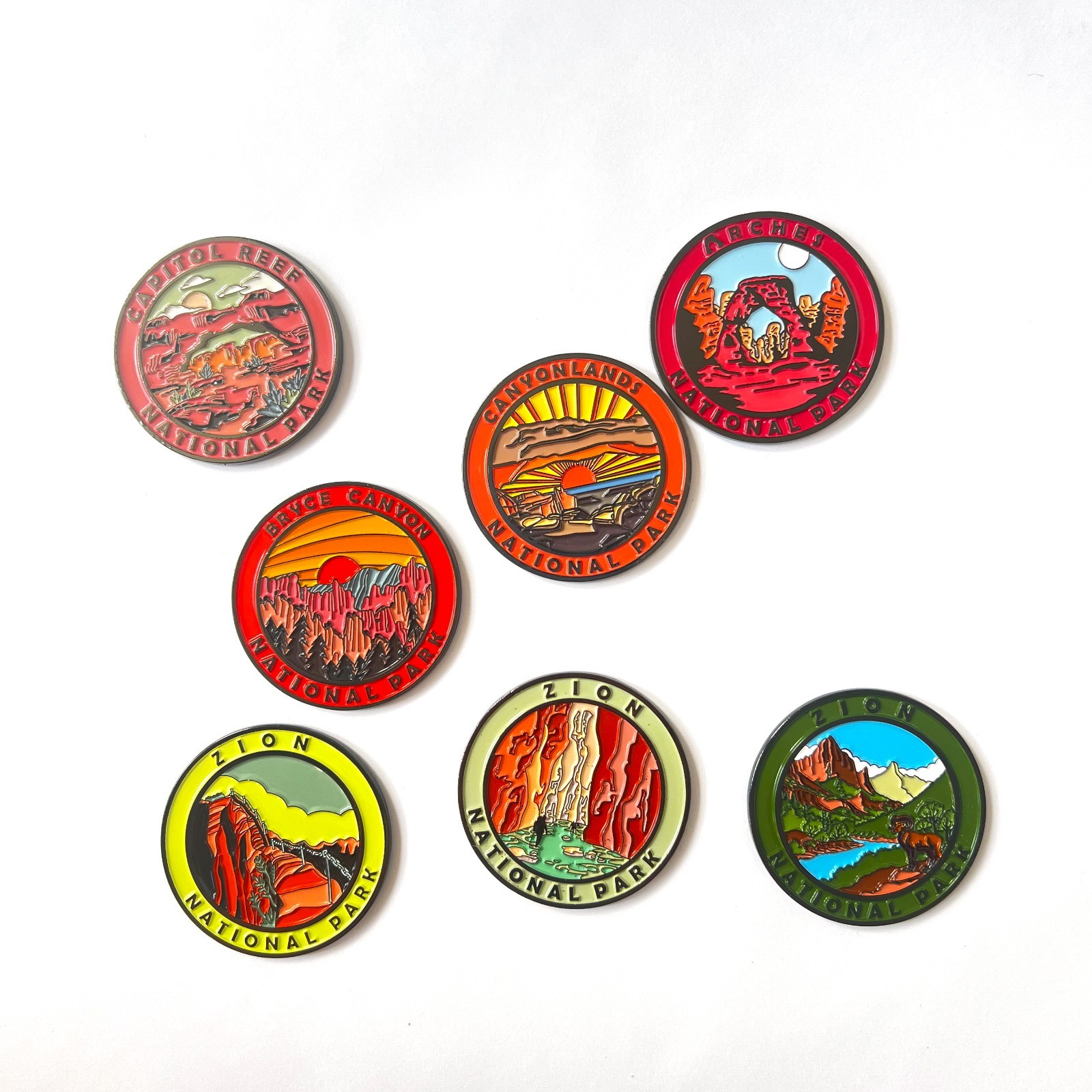 Cre8Travel Bryce Canyon National Park Collectible Magnet – Enamel Finish, 52mm