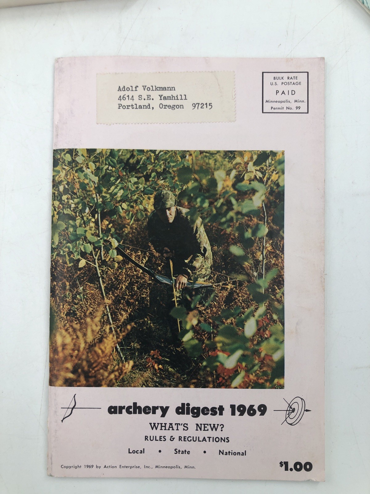 Vintage Sportsman Haynes Guide YOSEMITE Wilderness Survival Maps Archery 1969