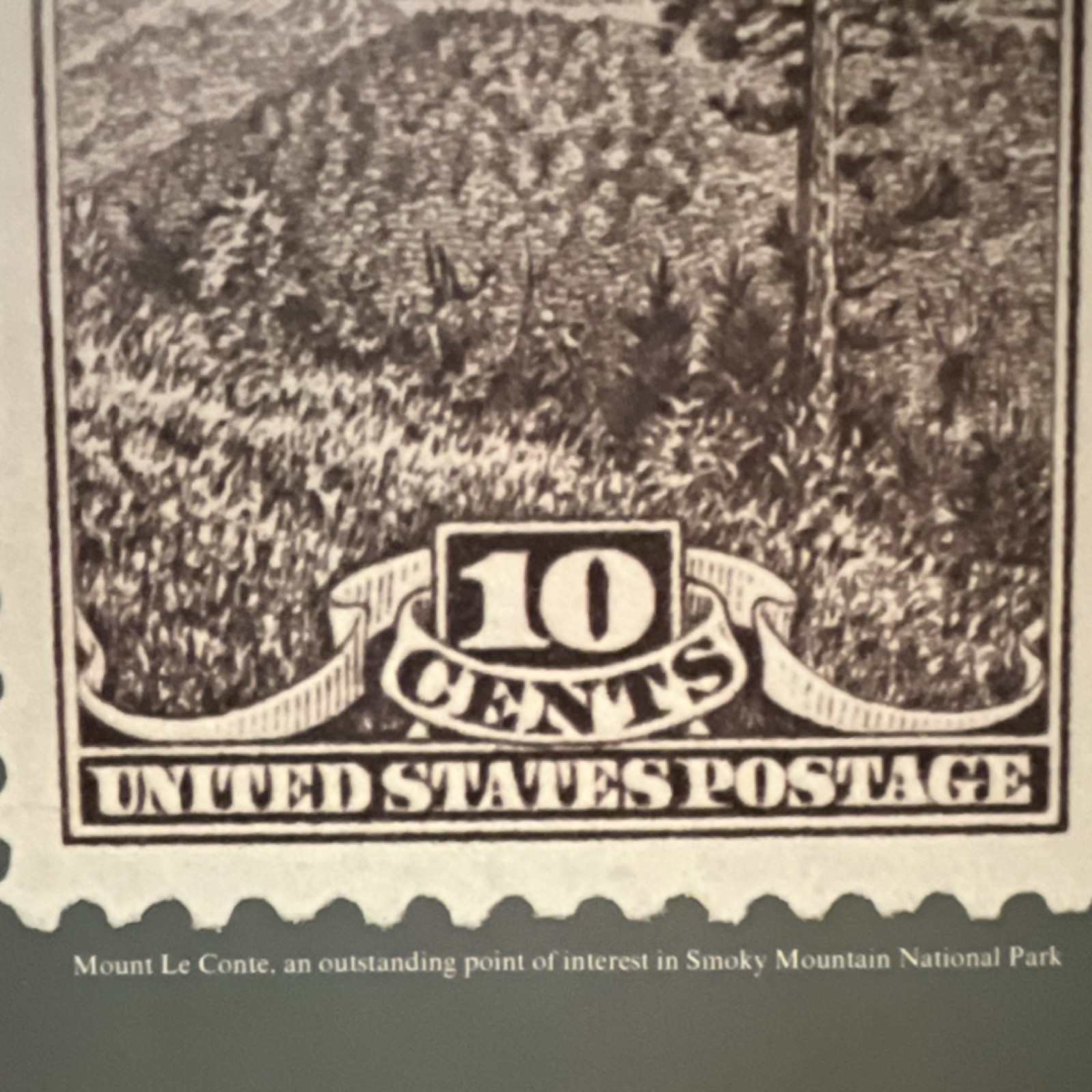 Set of 4 National Park Stamp Prints – Grand Canyon, Yosemite, Zion & Smoky Moun…