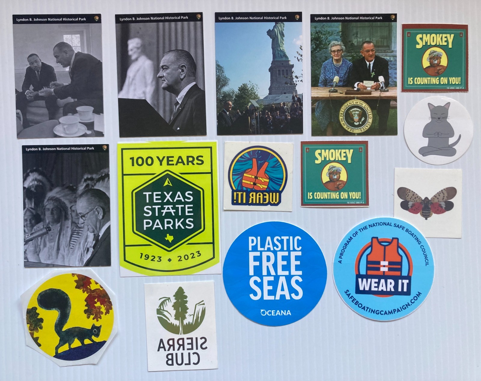 Lot of 60+ Junior Ranger Badges Buttons Wood Resin 32 DIFFERENT + Dupes Stickers