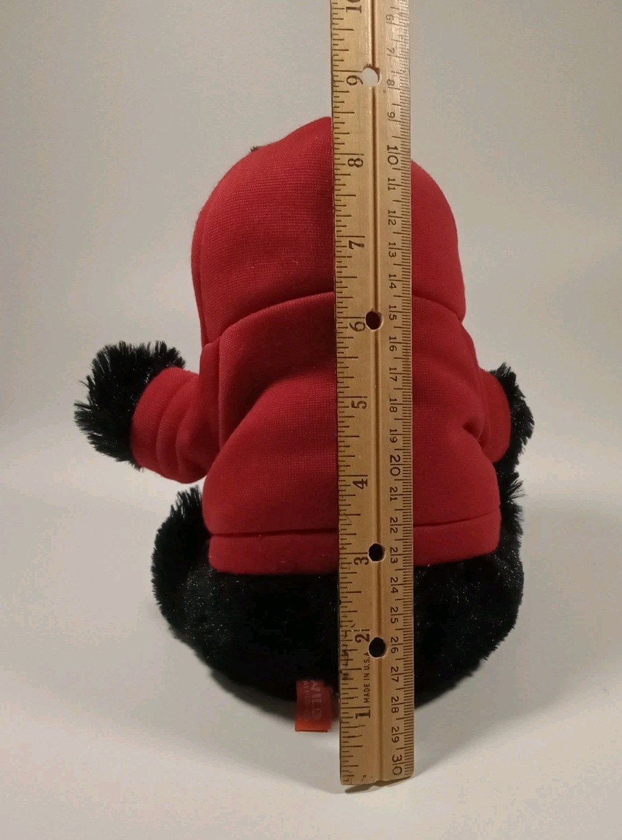 Great Smoky Mountains National Park TN Plush Teddy Bear Red Hoodie Wild Republic